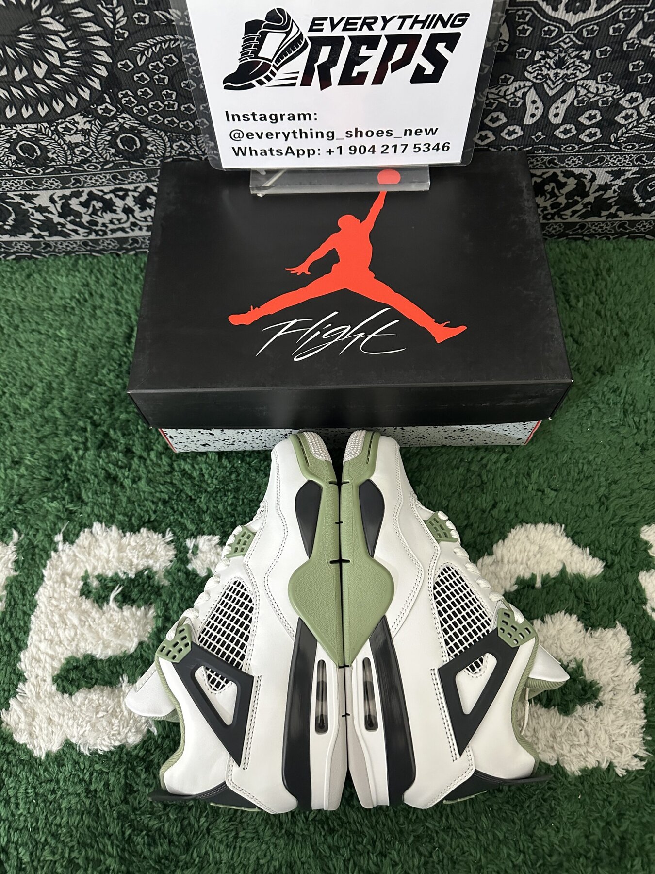 AJ4 Retro 'Seafoam' - Image 9