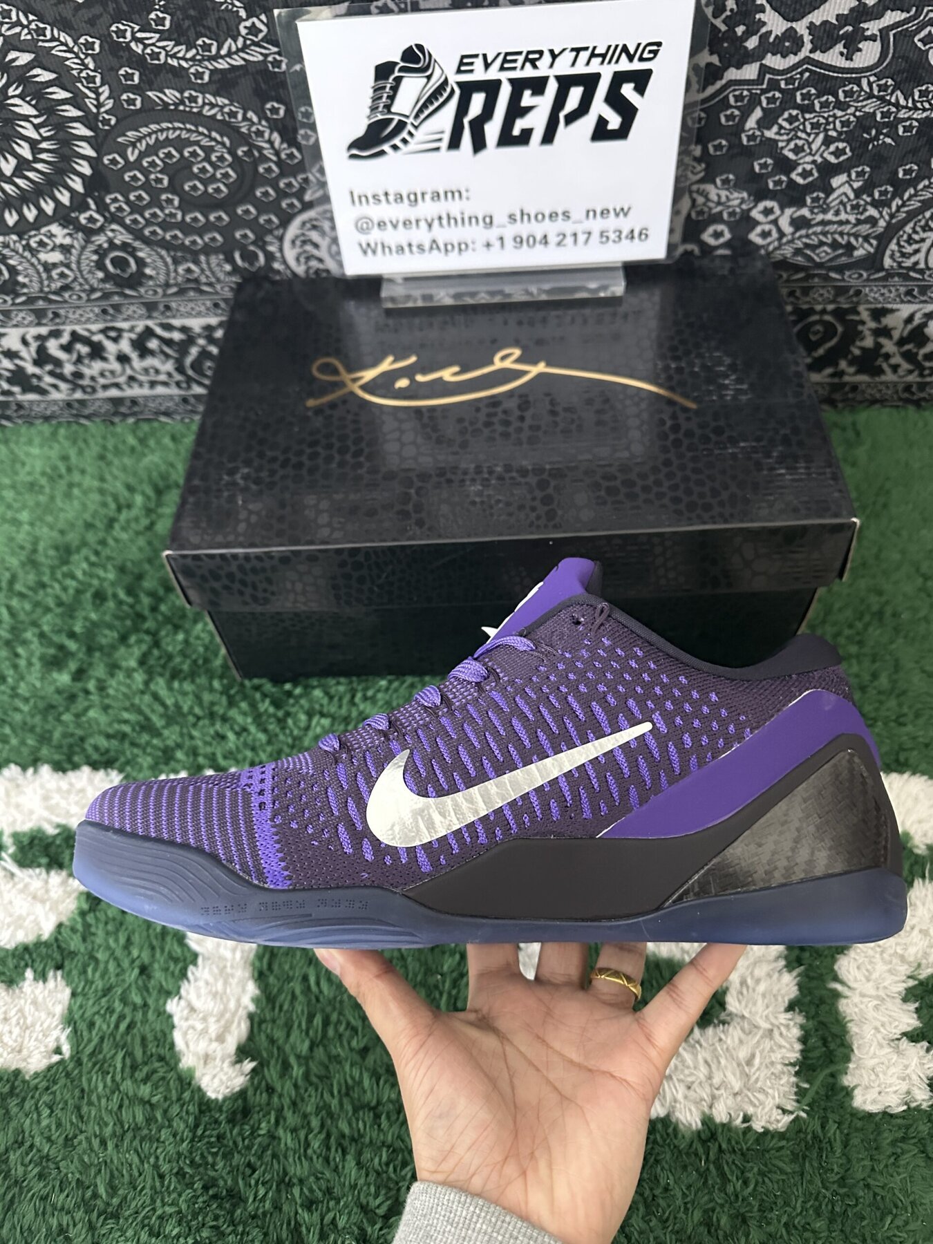 Kobe 9 Elite Low Protro “Moonwalker” - Image 8