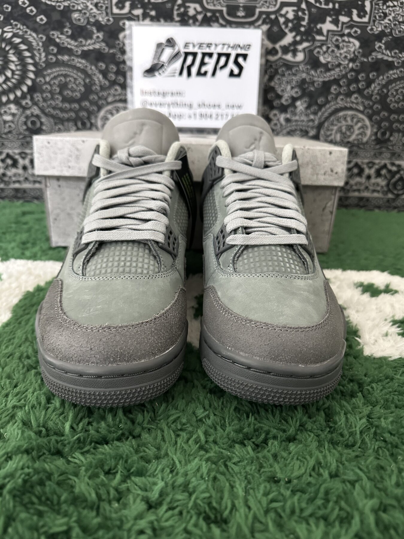 AJ4 Retro SE Paris Olympics Wet Cement - Image 9