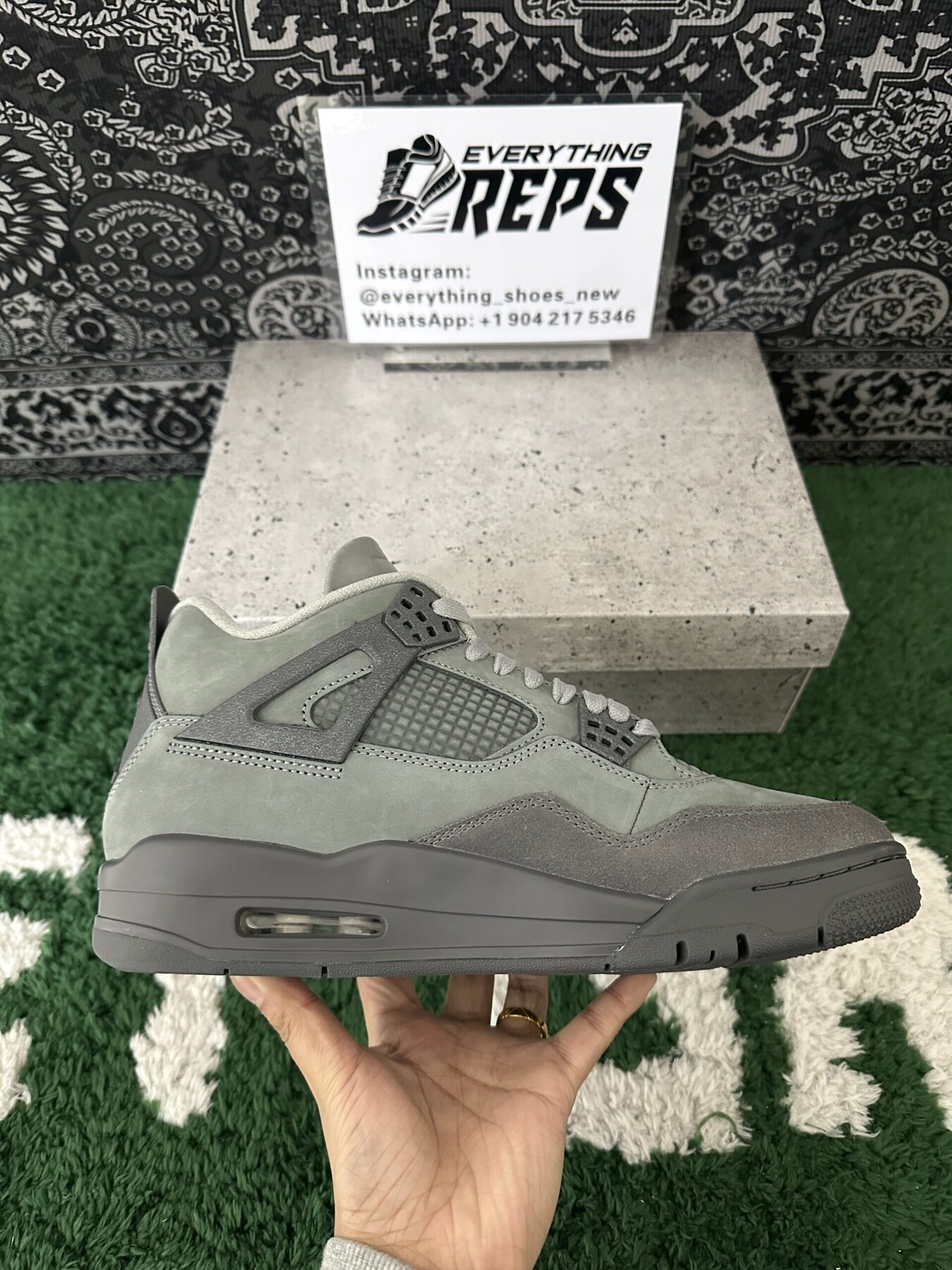 AJ4 Retro SE Paris Olympics Wet Cement - Image 6