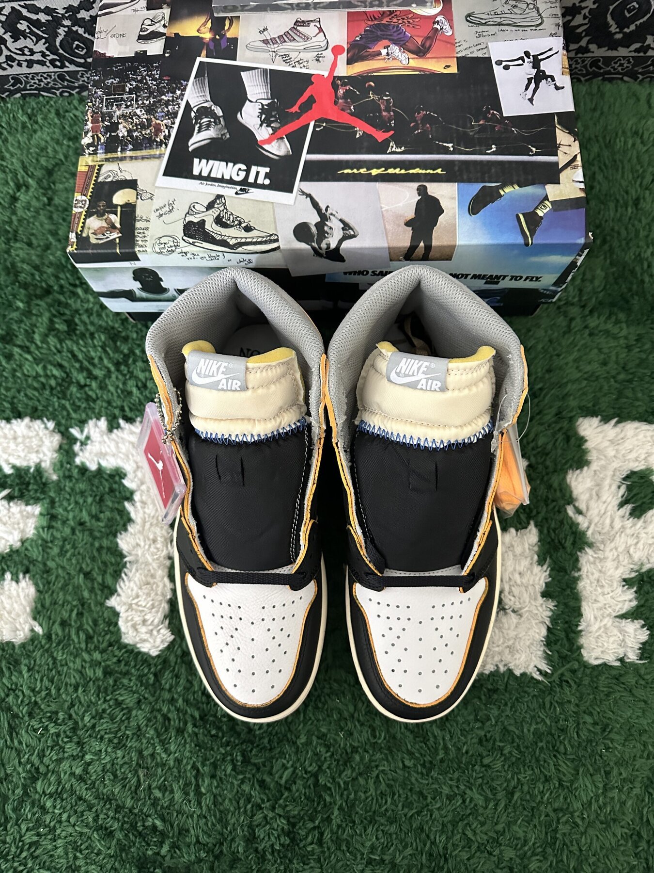AJ1 Retro High Union Los Angeles Black Toe - Image 3