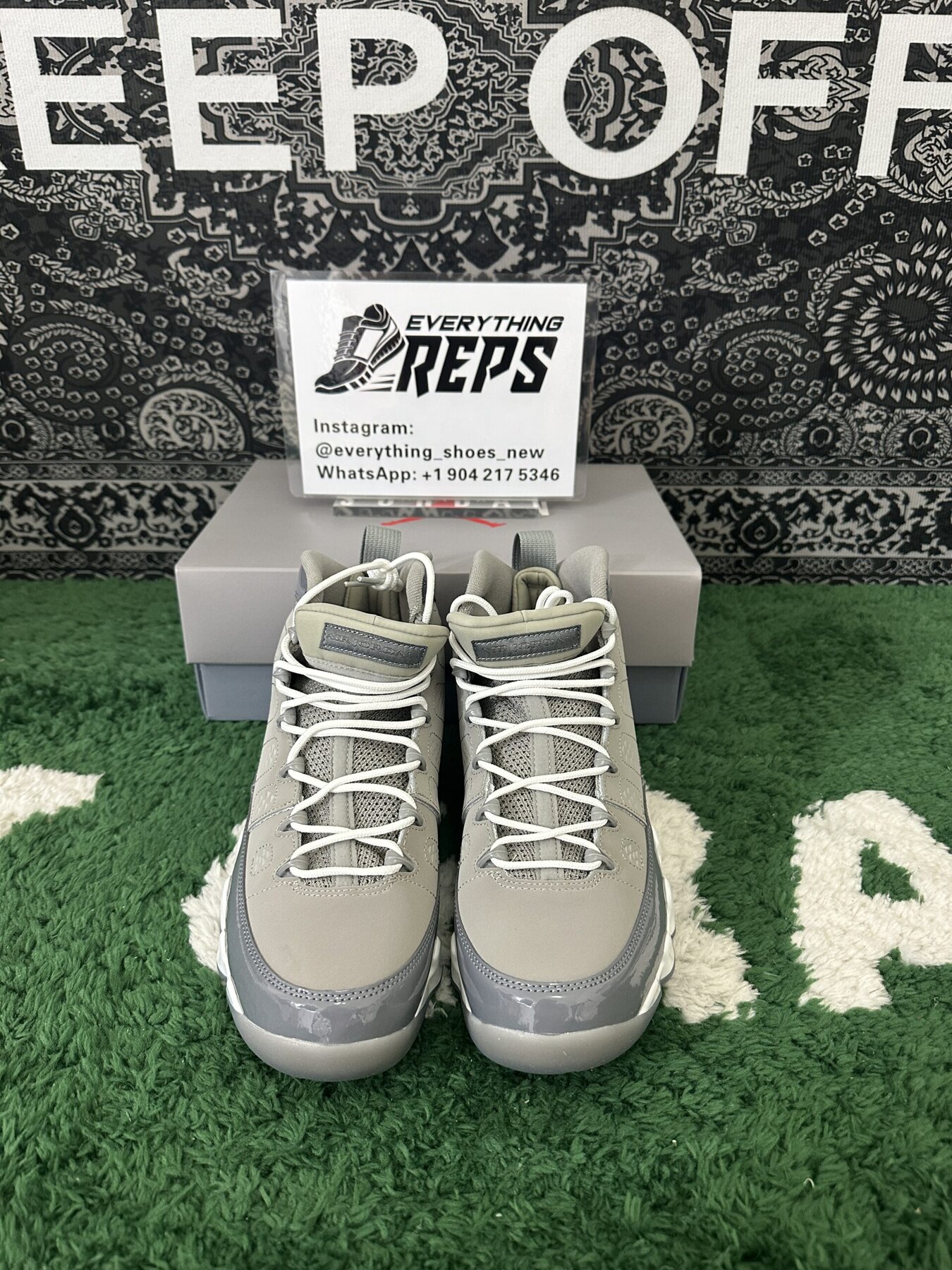 AJ9 Retro 'Cool Grey' 2025 - Image 10