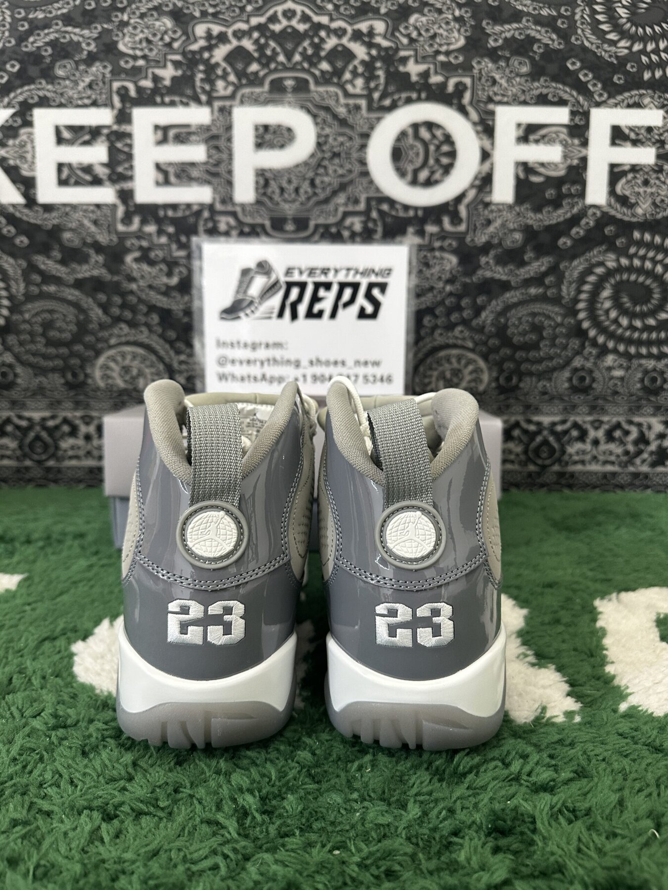 AJ9 Retro 'Cool Grey' 2025 - Image 8