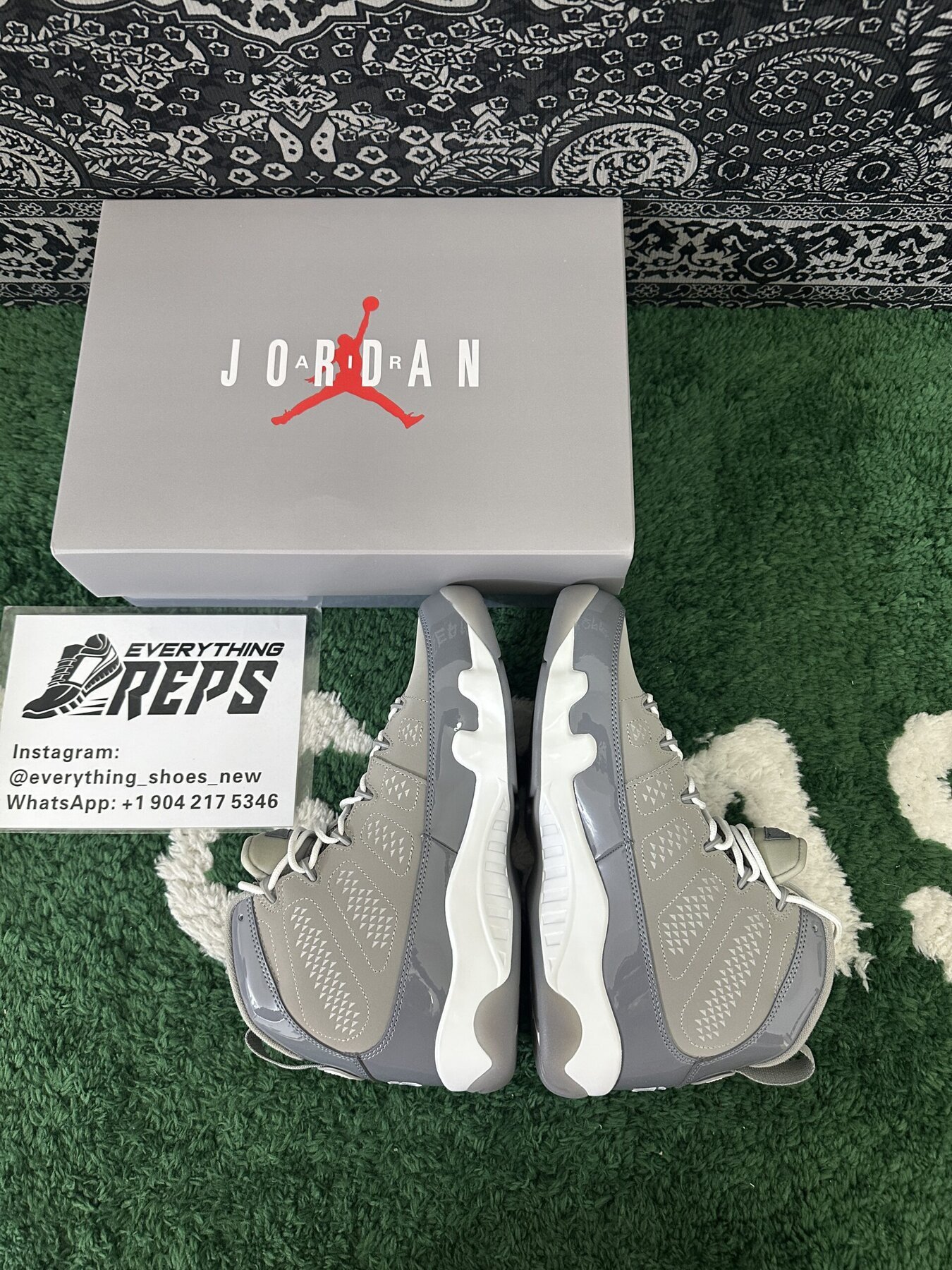 AJ9 Retro 'Cool Grey' 2025 - Image 3