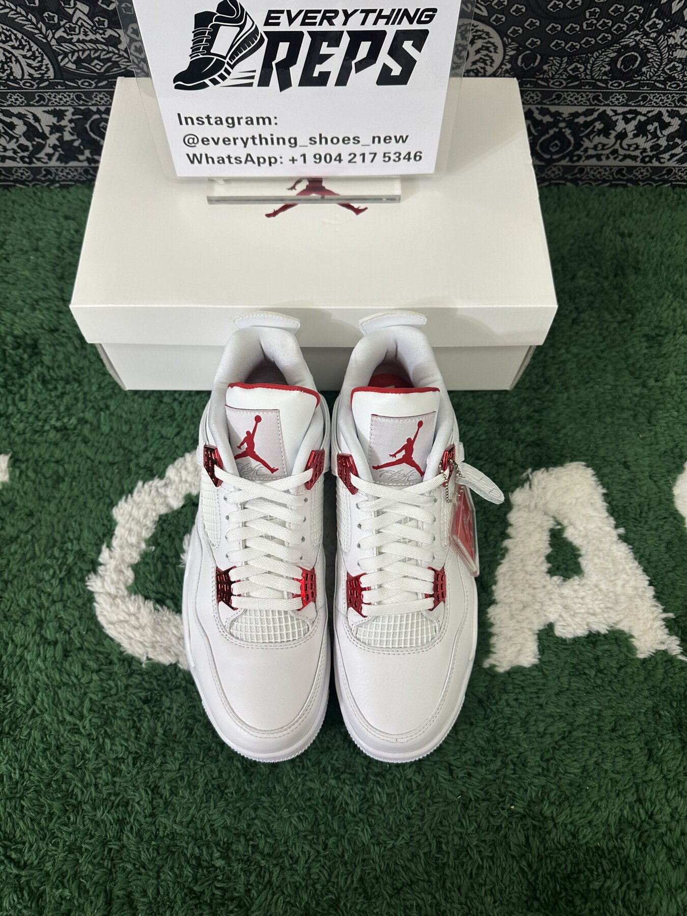 AJ4 Retro Metallic Orange - Image 9