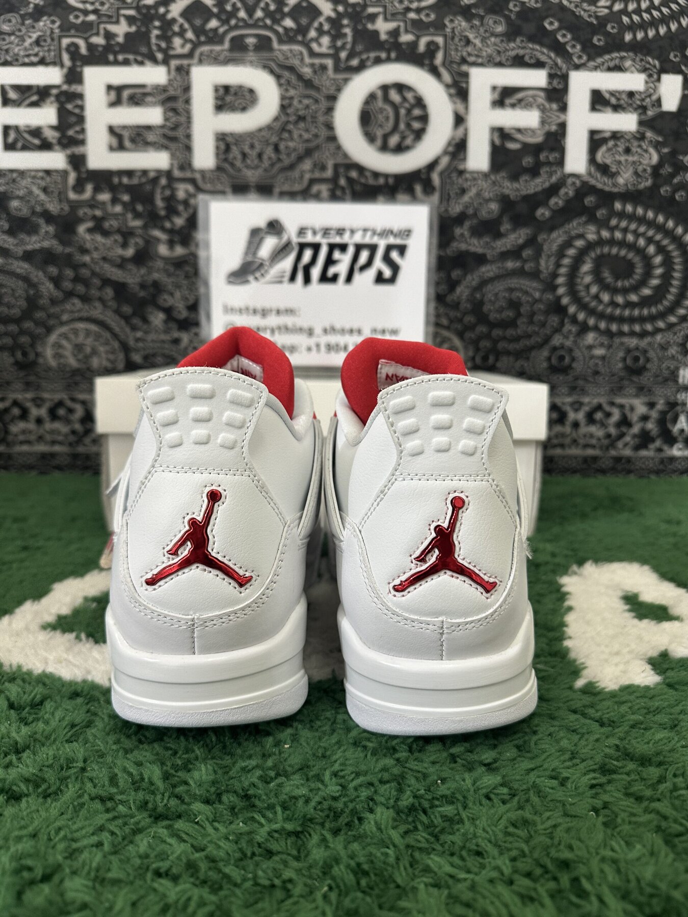 AJ4 Retro Metallic Orange - Image 8