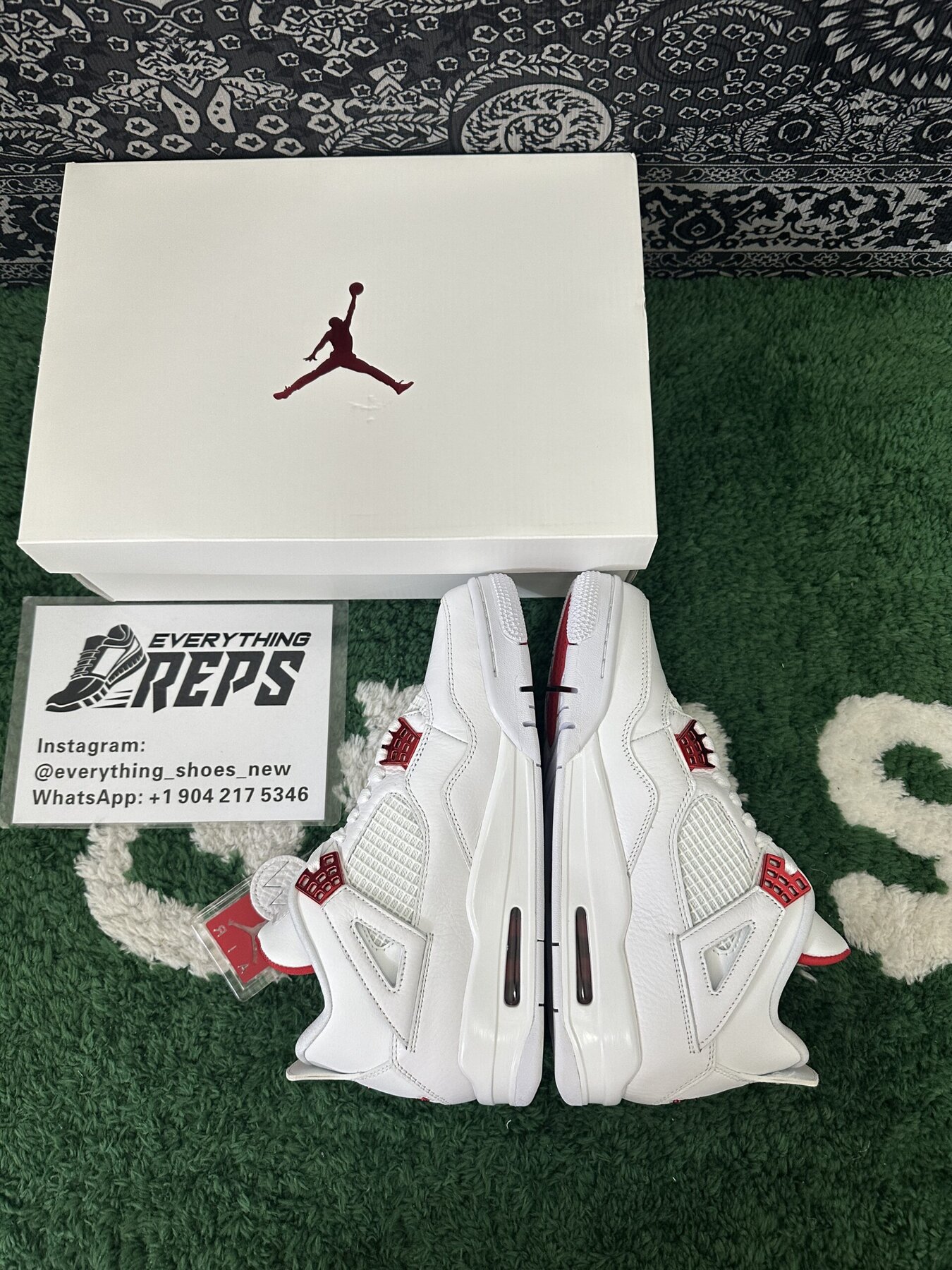 AJ4 Retro Metallic Orange - Image 3