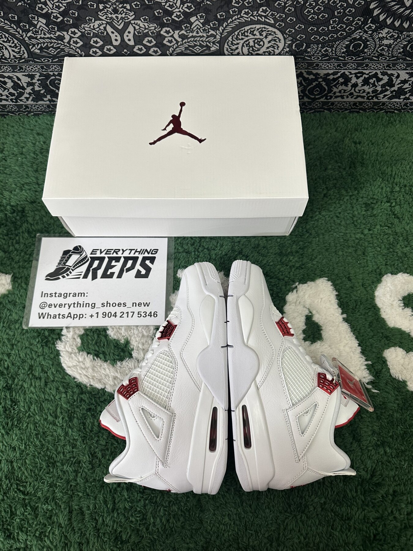 AJ4 Retro Metallic Orange - Image 2