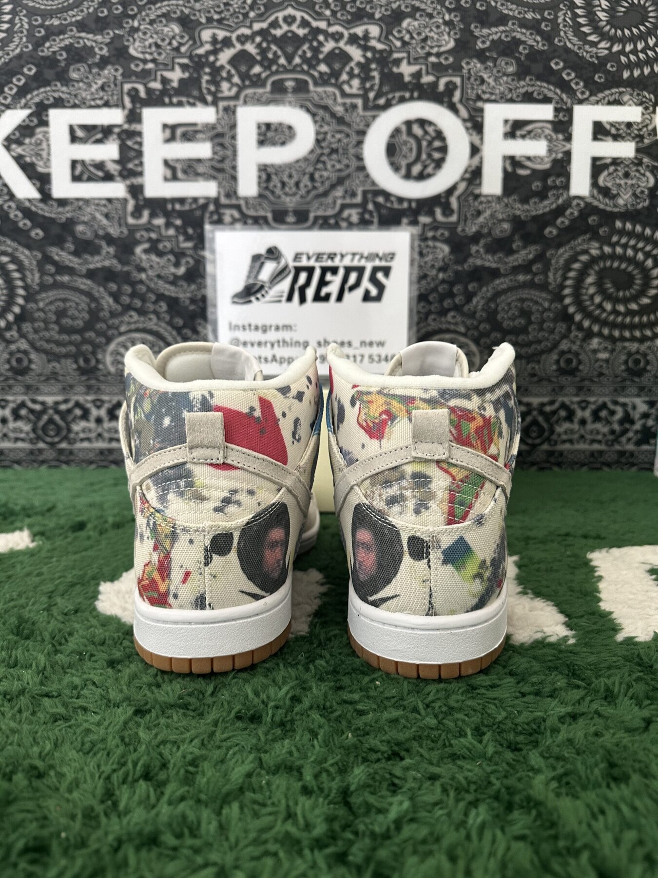 Supreme x Dunk SB High "Rammellzee" - Image 4