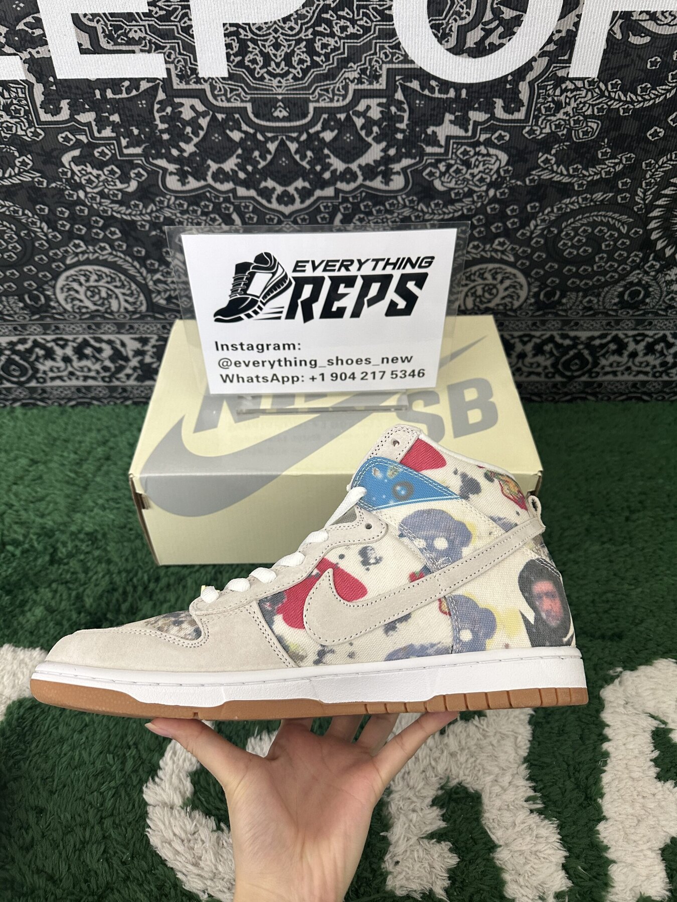 Supreme x Dunk SB High "Rammellzee" - Image 5