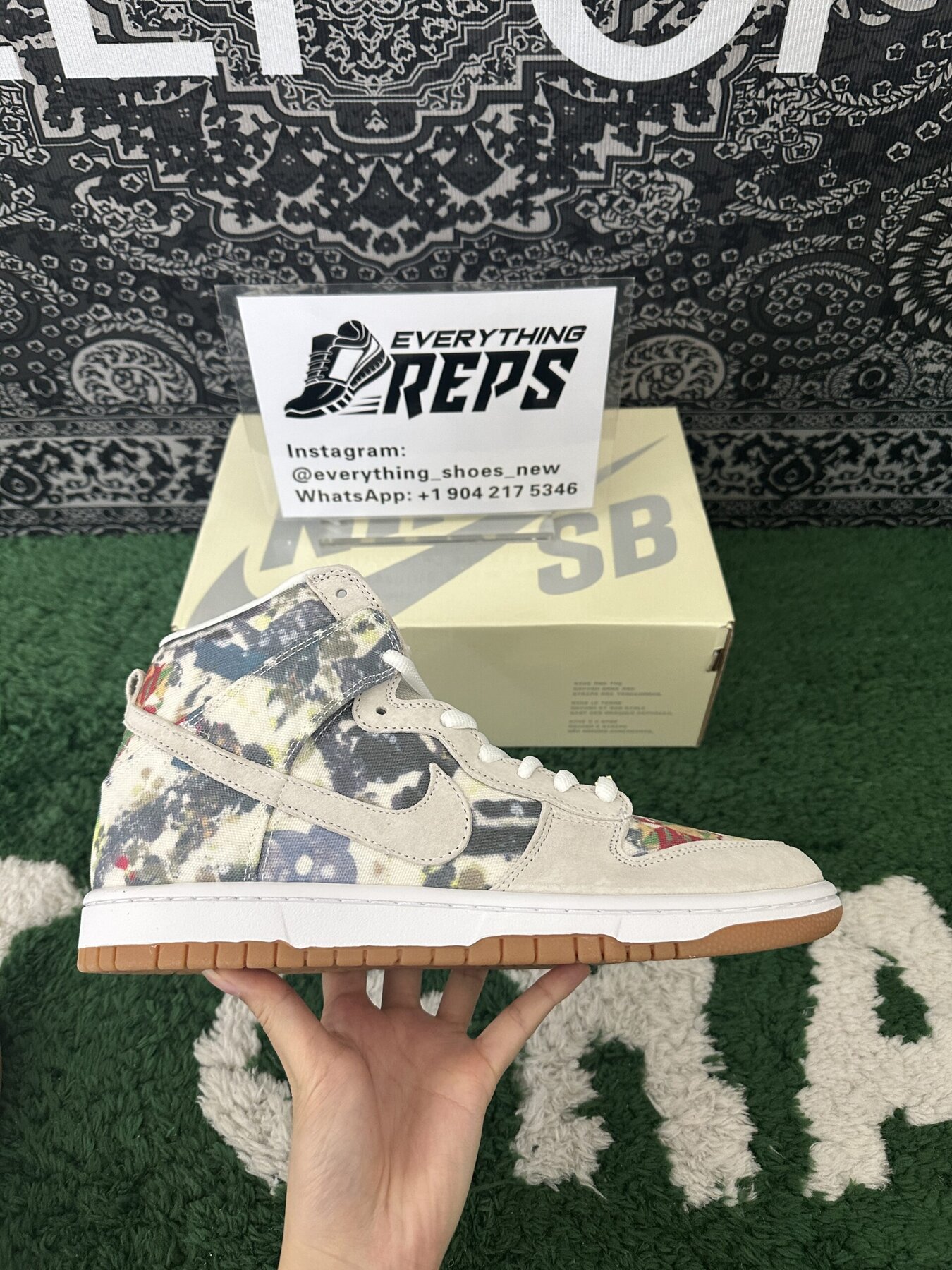 Supreme x Dunk SB High "Rammellzee" - Image 6