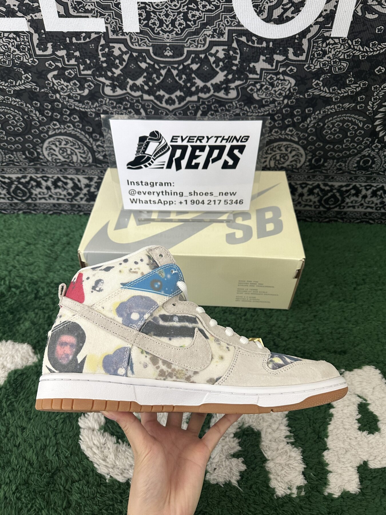 Supreme x Dunk SB High "Rammellzee" - Image 8
