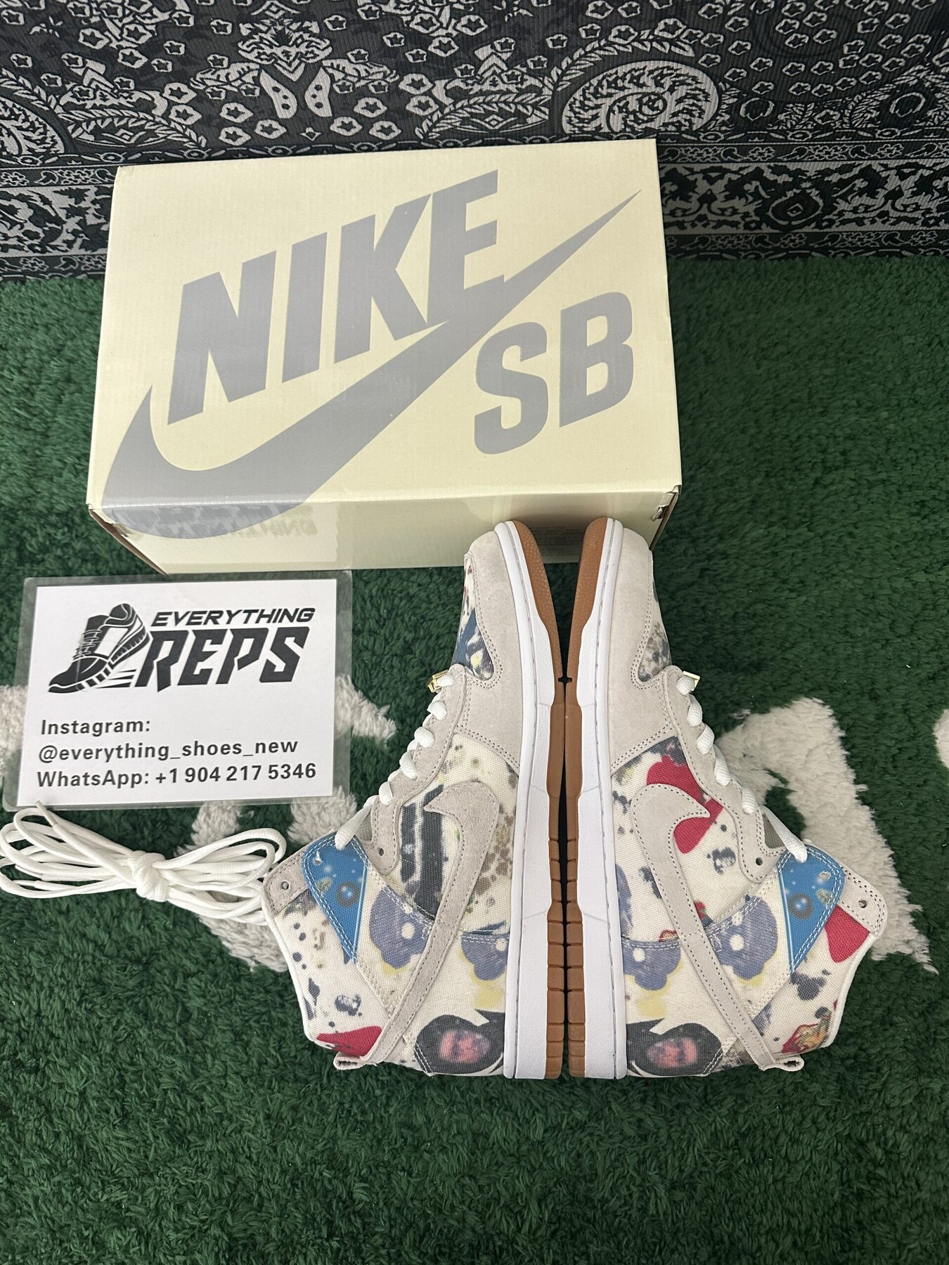 Supreme x Dunk SB High "Rammellzee" - Image 9