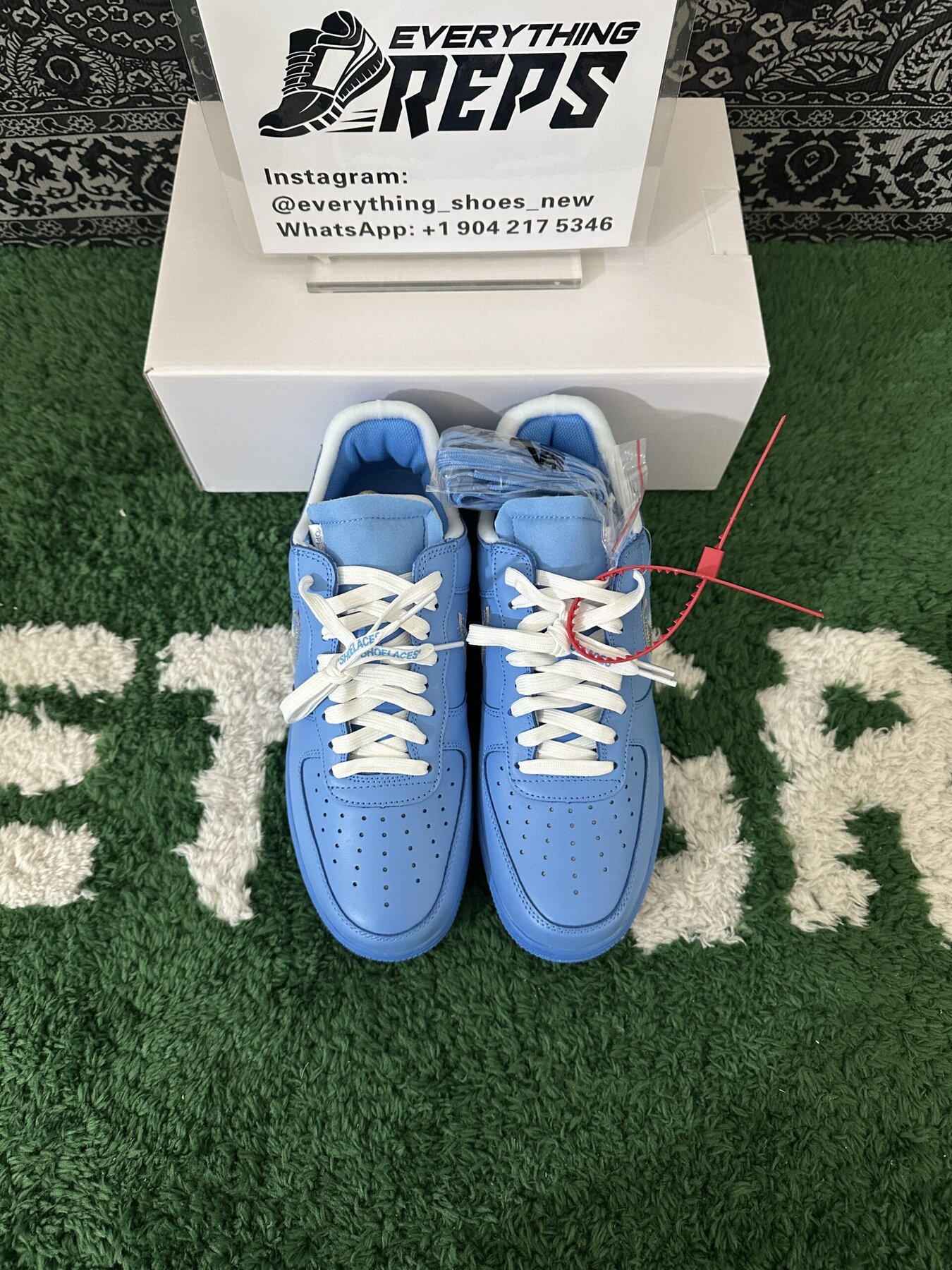 Air Force 1 Low Off-White MCA University Blue - Image 9