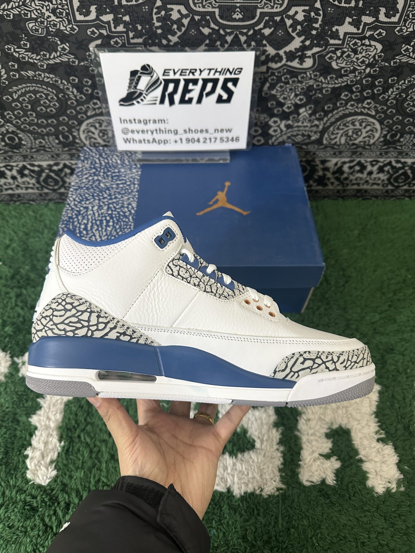 AJ3 Retro Washington Wizards - Image 5