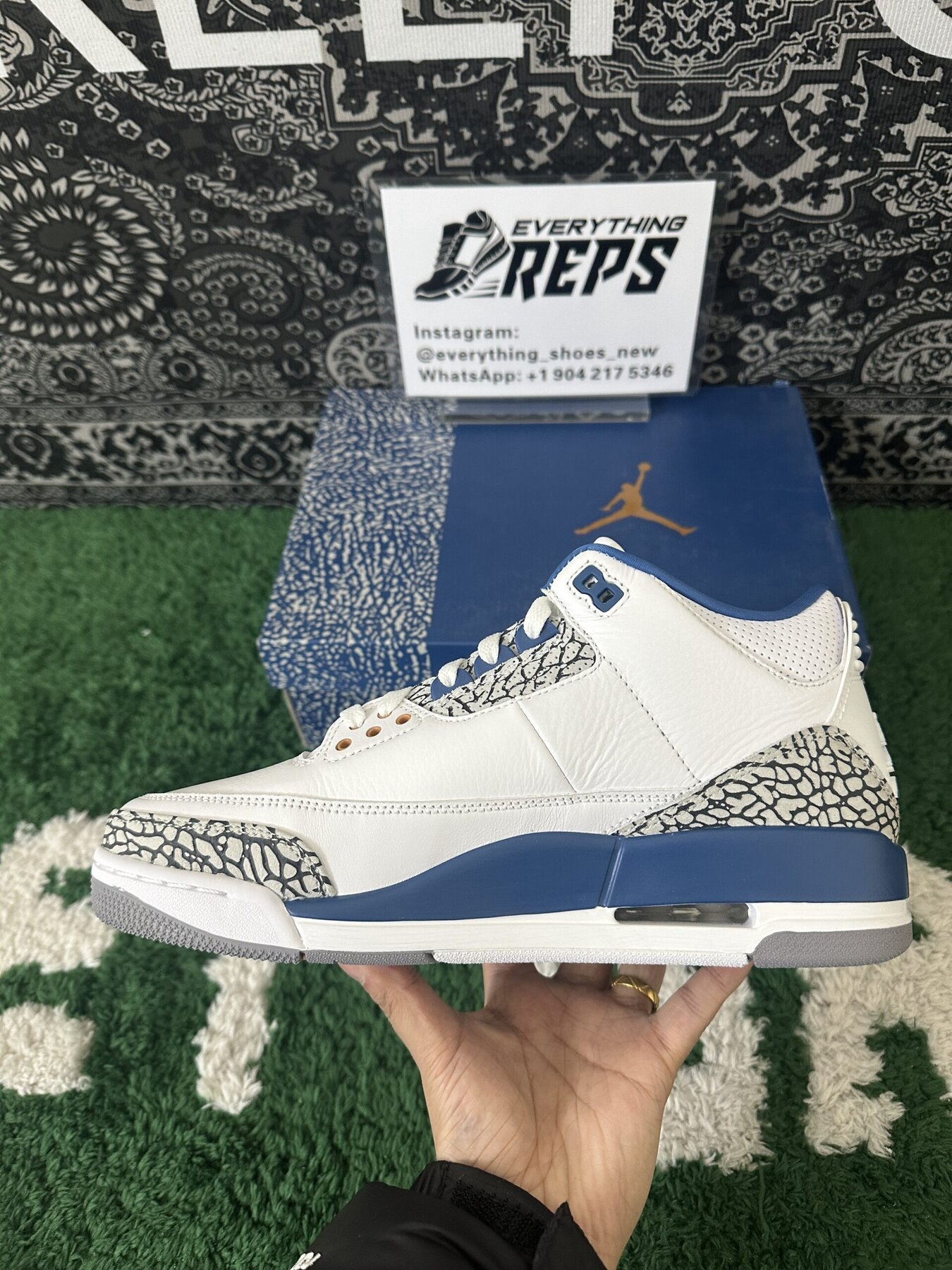 AJ3 Retro Washington Wizards - Image 8