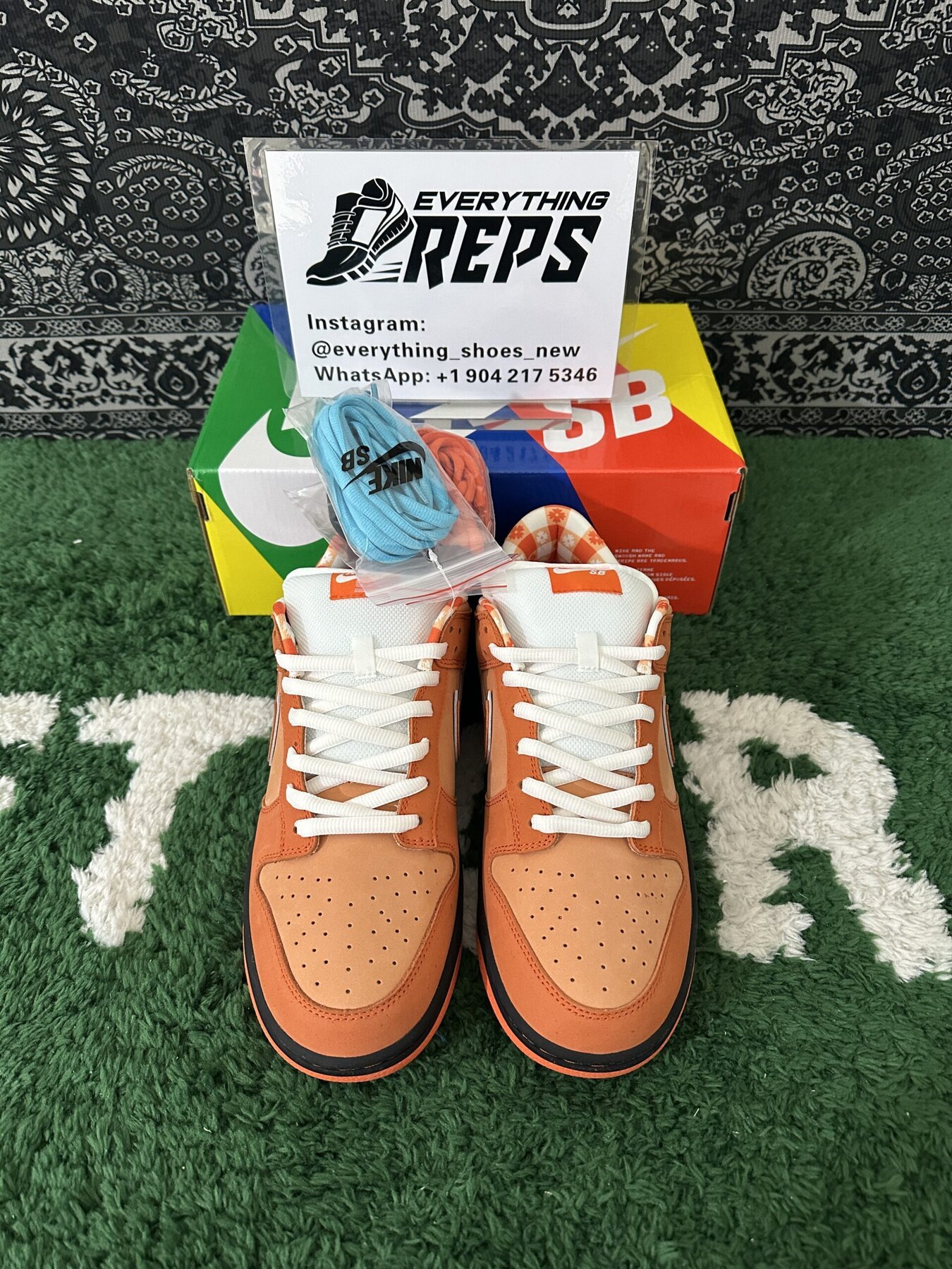 CNCPTS x SB Dunk Low “Orange Lobster” - Image 2