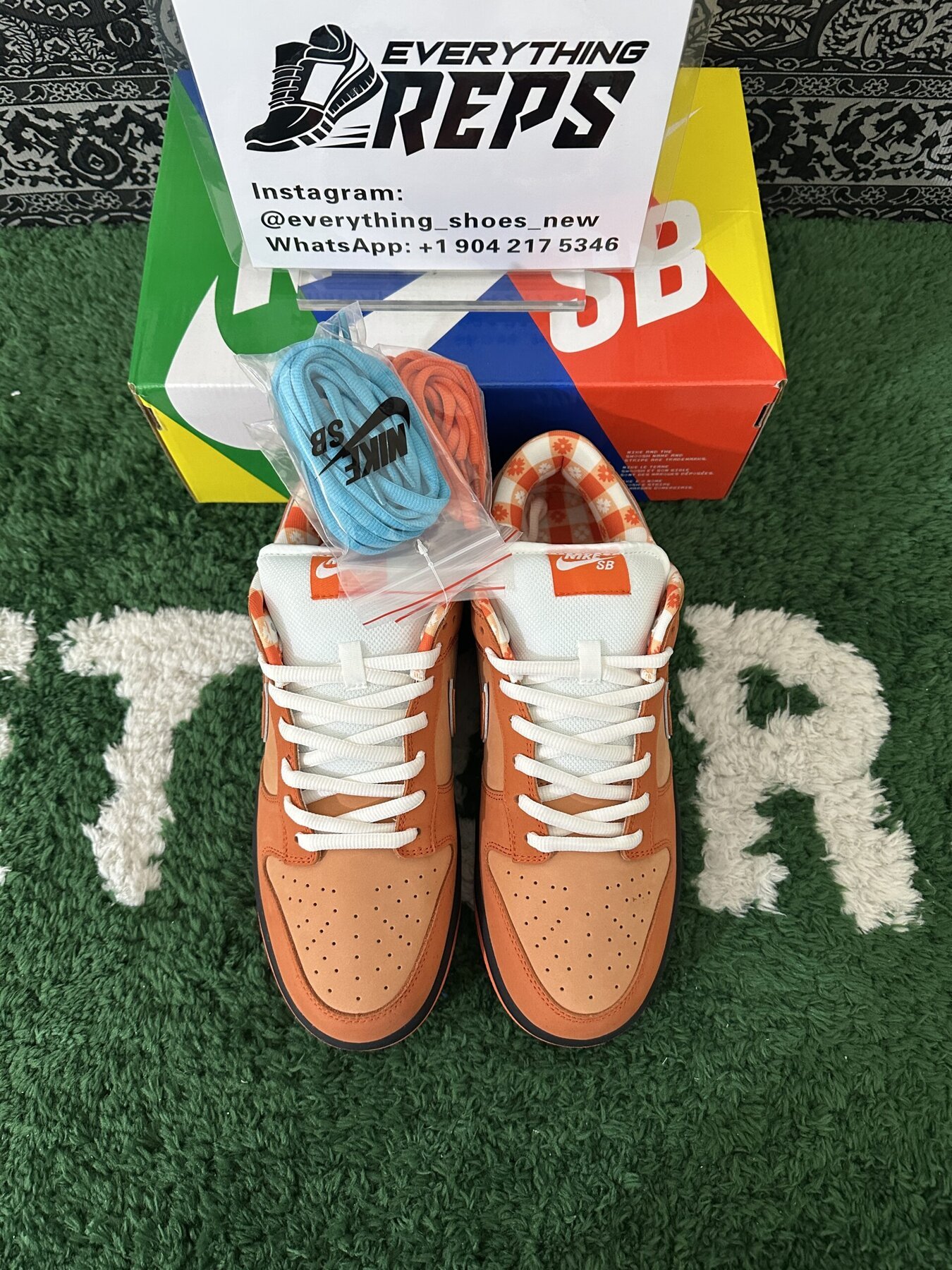 CNCPTS x SB Dunk Low “Orange Lobster” - Image 3