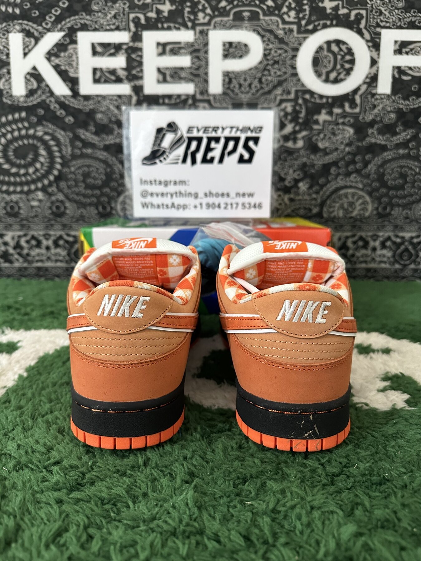 CNCPTS x SB Dunk Low “Orange Lobster” - Image 4