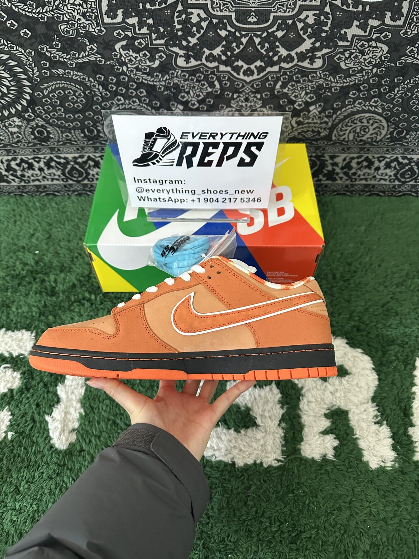 CNCPTS x SB Dunk Low “Orange Lobster” - Image 5