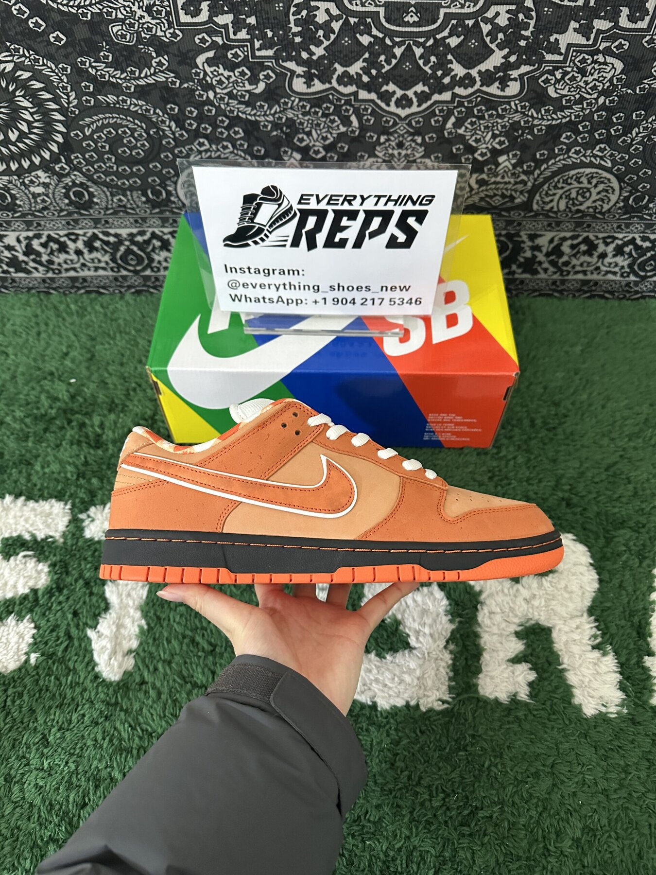 CNCPTS x SB Dunk Low “Orange Lobster” - Image 6