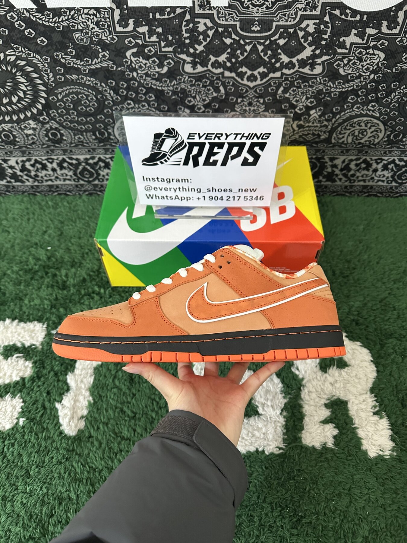 CNCPTS x SB Dunk Low “Orange Lobster” - Image 7