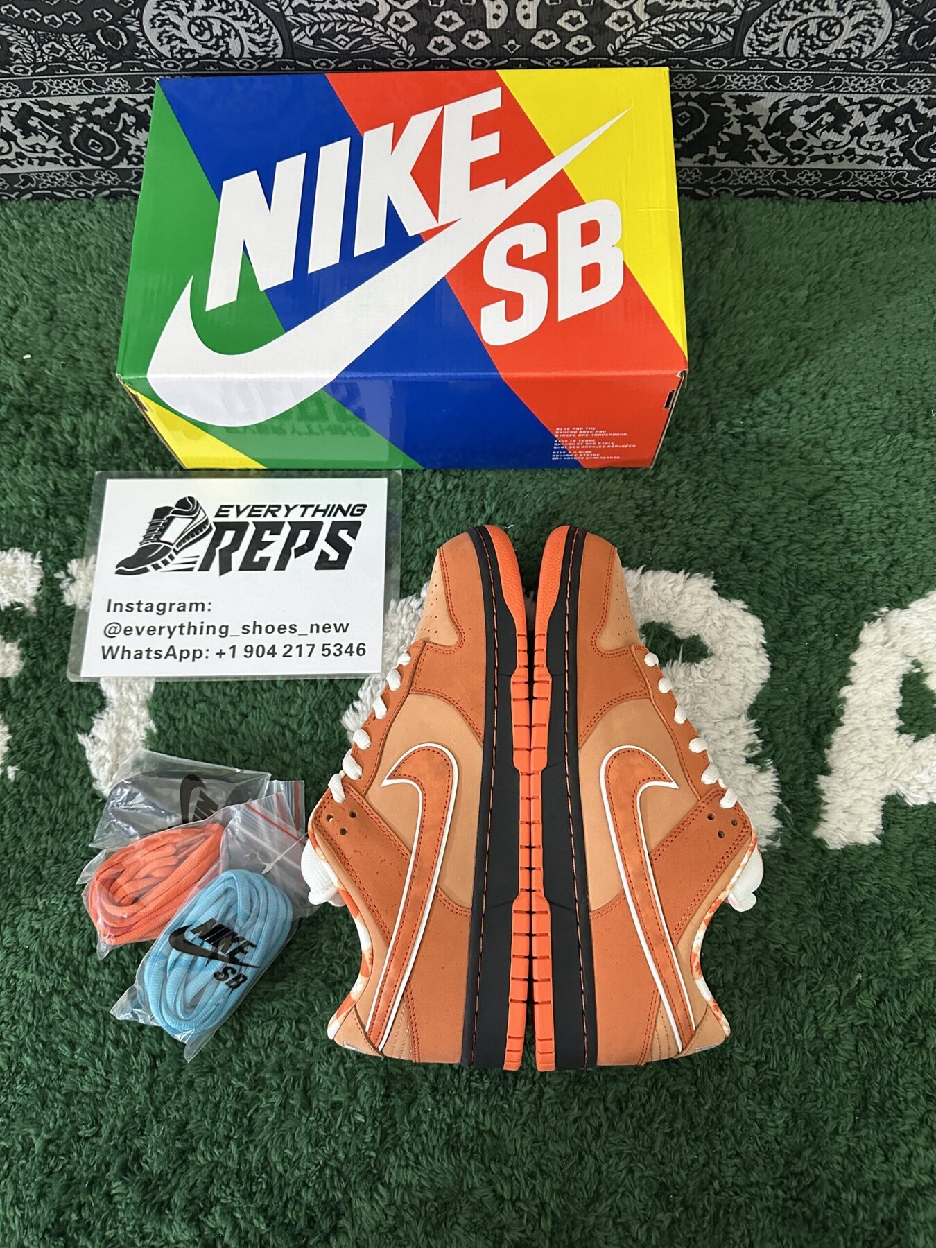 CNCPTS x SB Dunk Low “Orange Lobster” - Image 10