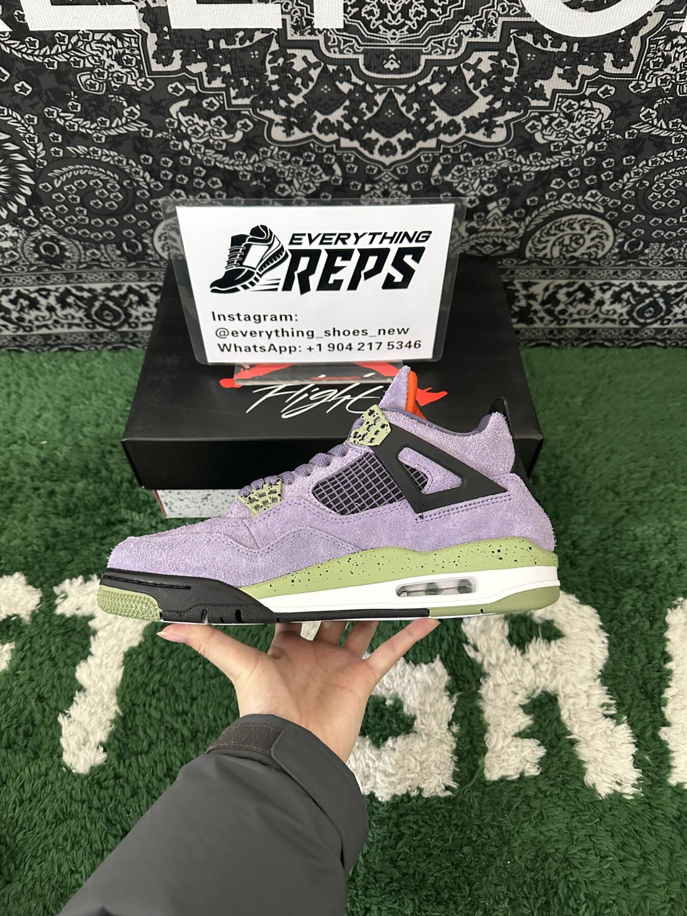 AJ4 Canyon Purple - Image 7