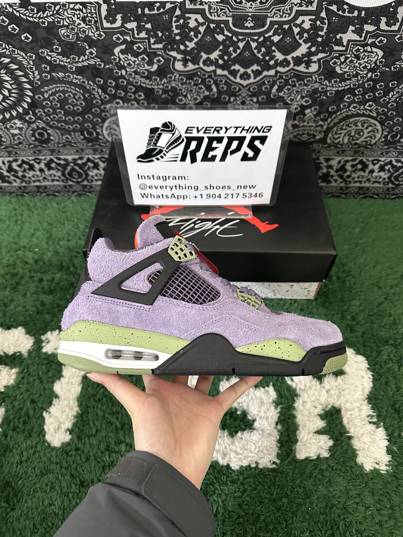 AJ4 Canyon Purple - Image 6