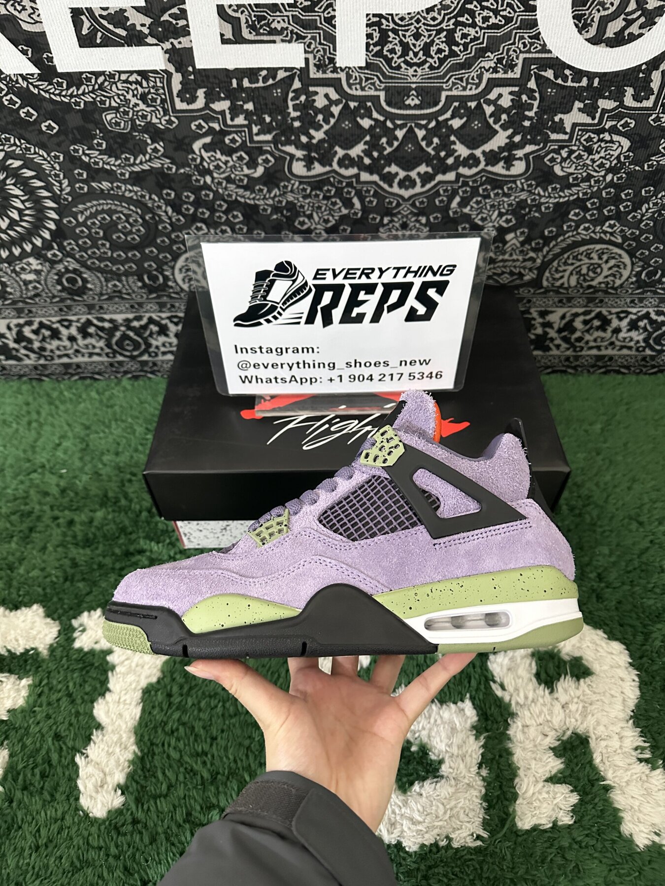 AJ4 Canyon Purple - Image 5