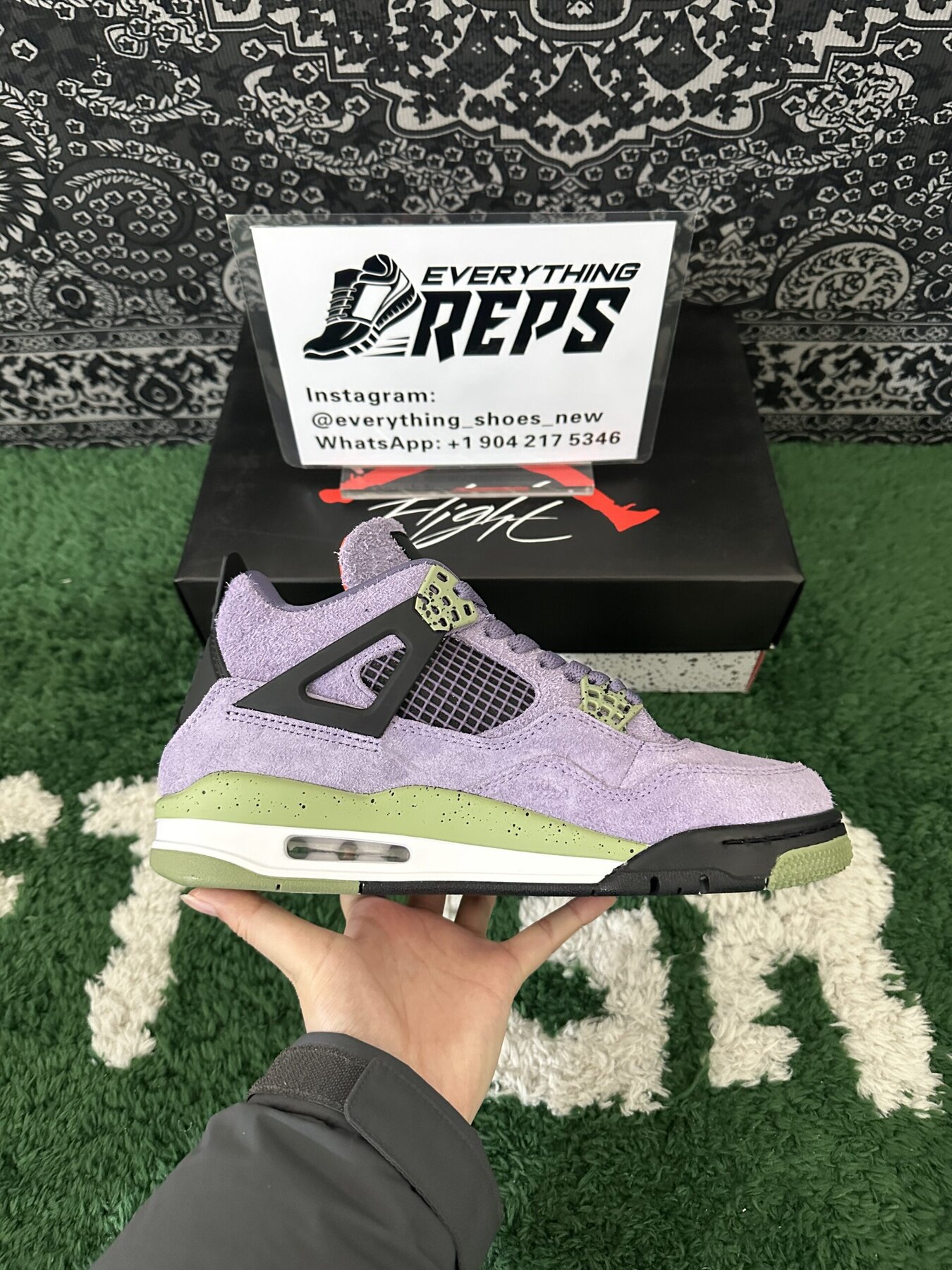 AJ4 Canyon Purple - Image 4
