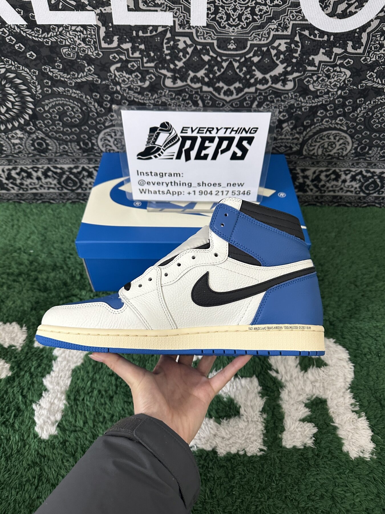 Fragment x TS AJ1 High - Image 7