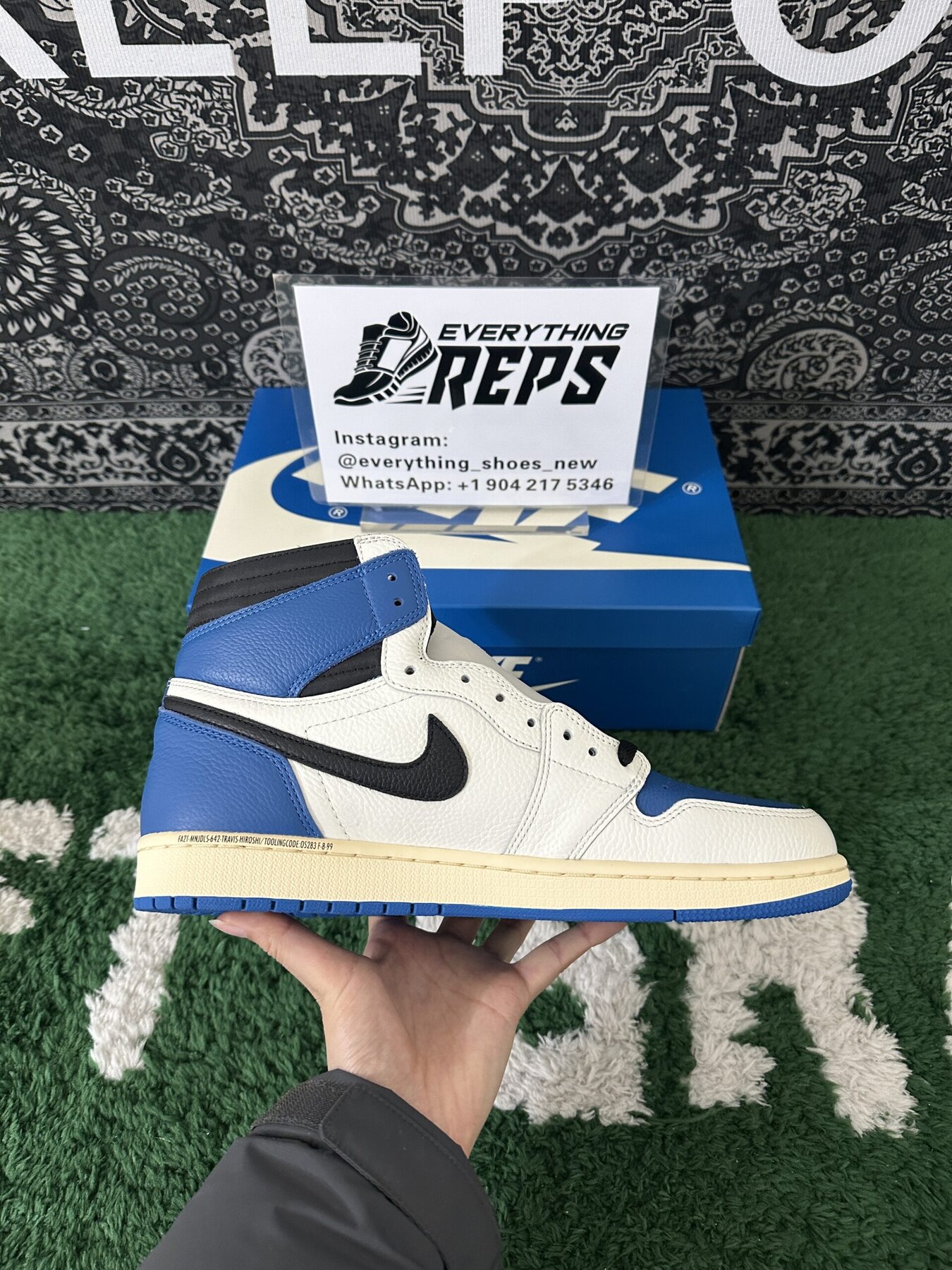 Fragment x TS AJ1 High - Image 4