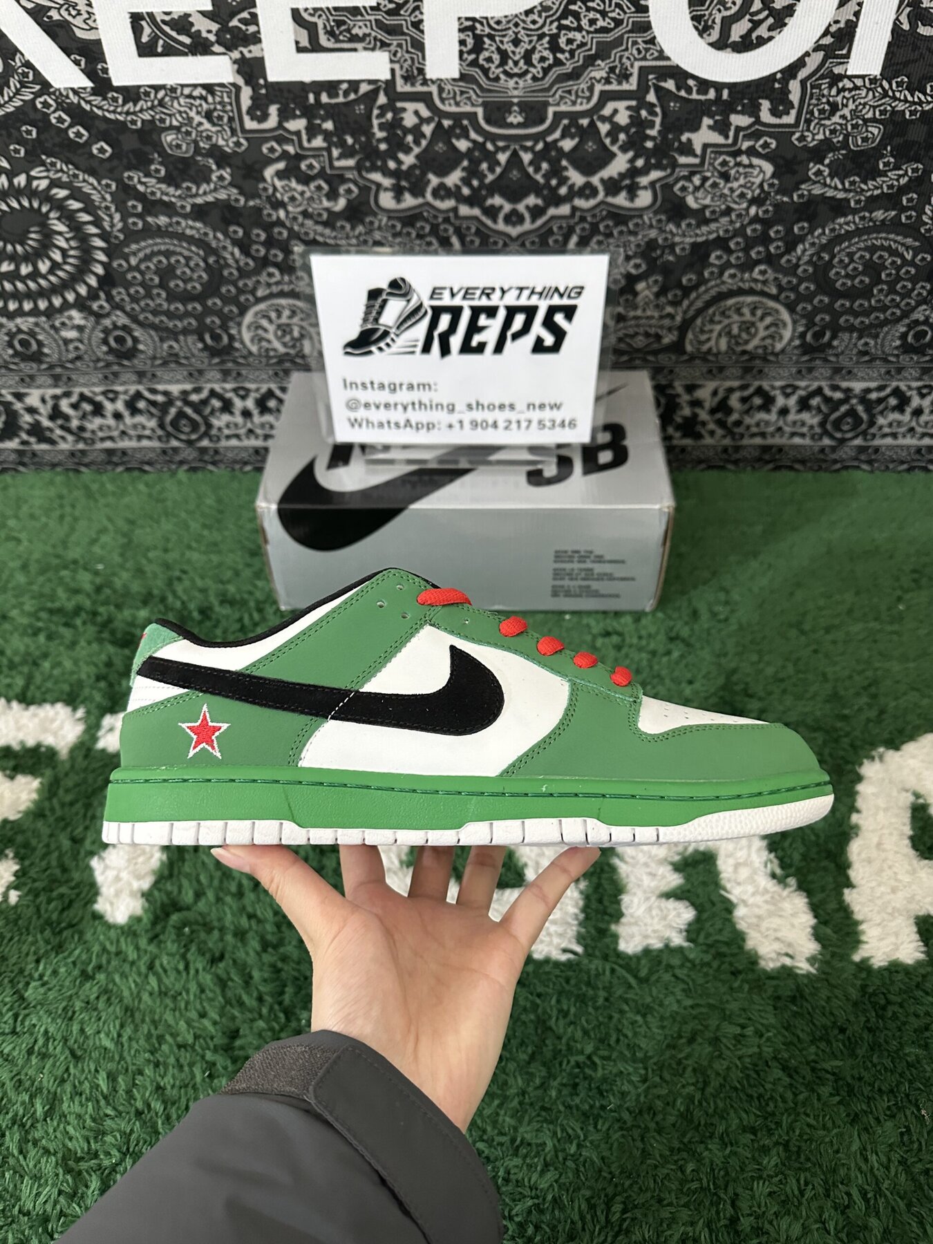 Dunk SB Low Heineken - Image 6
