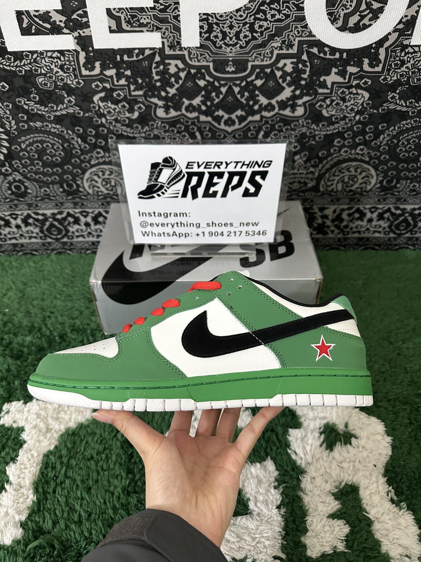 Dunk SB Low Heineken - Image 7