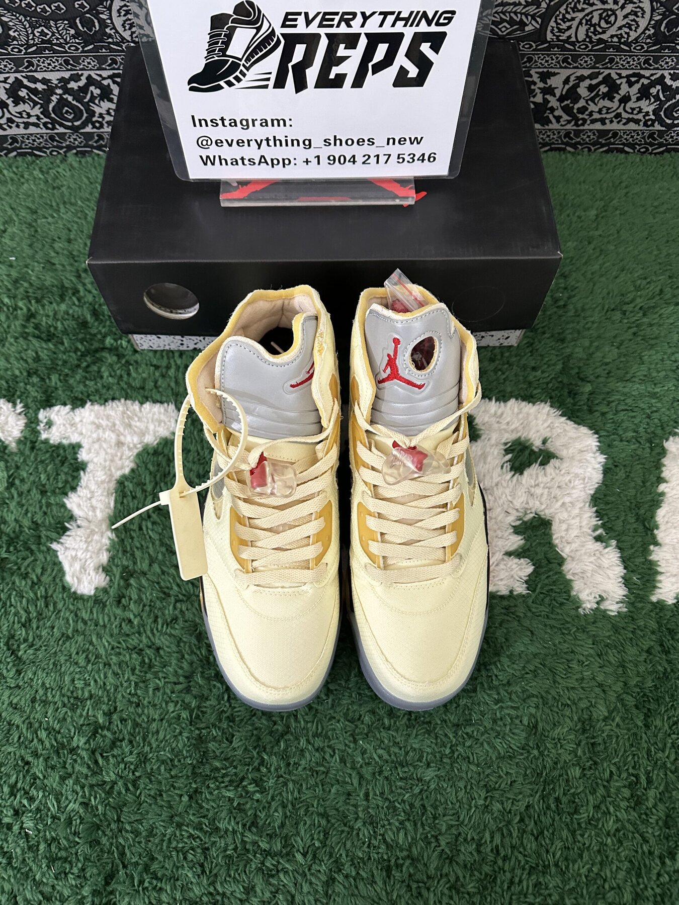 AJ5 Retro OFF-WHITE Sail - Image 3