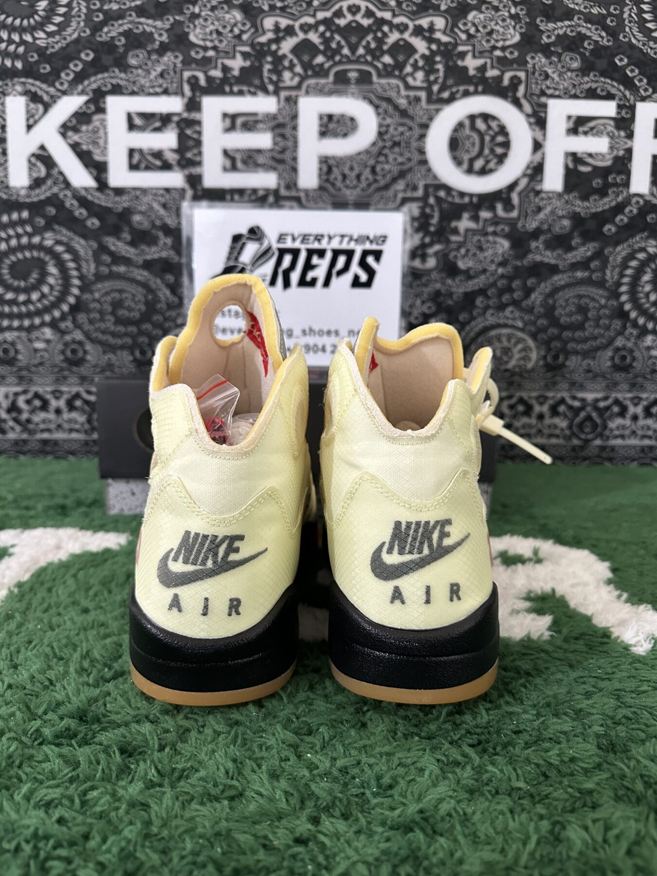 AJ5 Retro OFF-WHITE Sail - Image 4