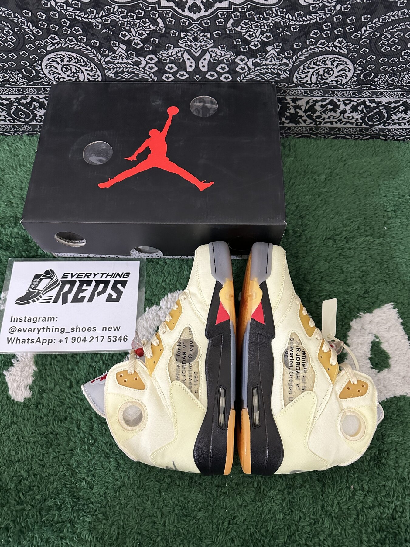 AJ5 Retro OFF-WHITE Sail - Image 9