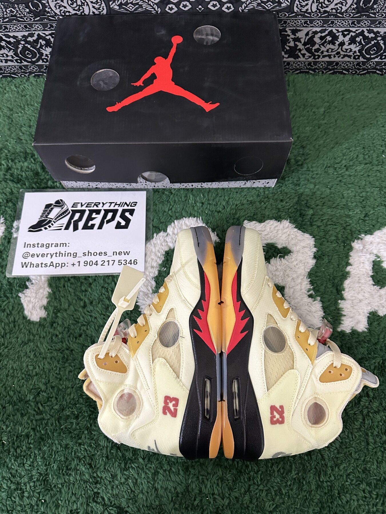 AJ5 Retro OFF-WHITE Sail - Image 10