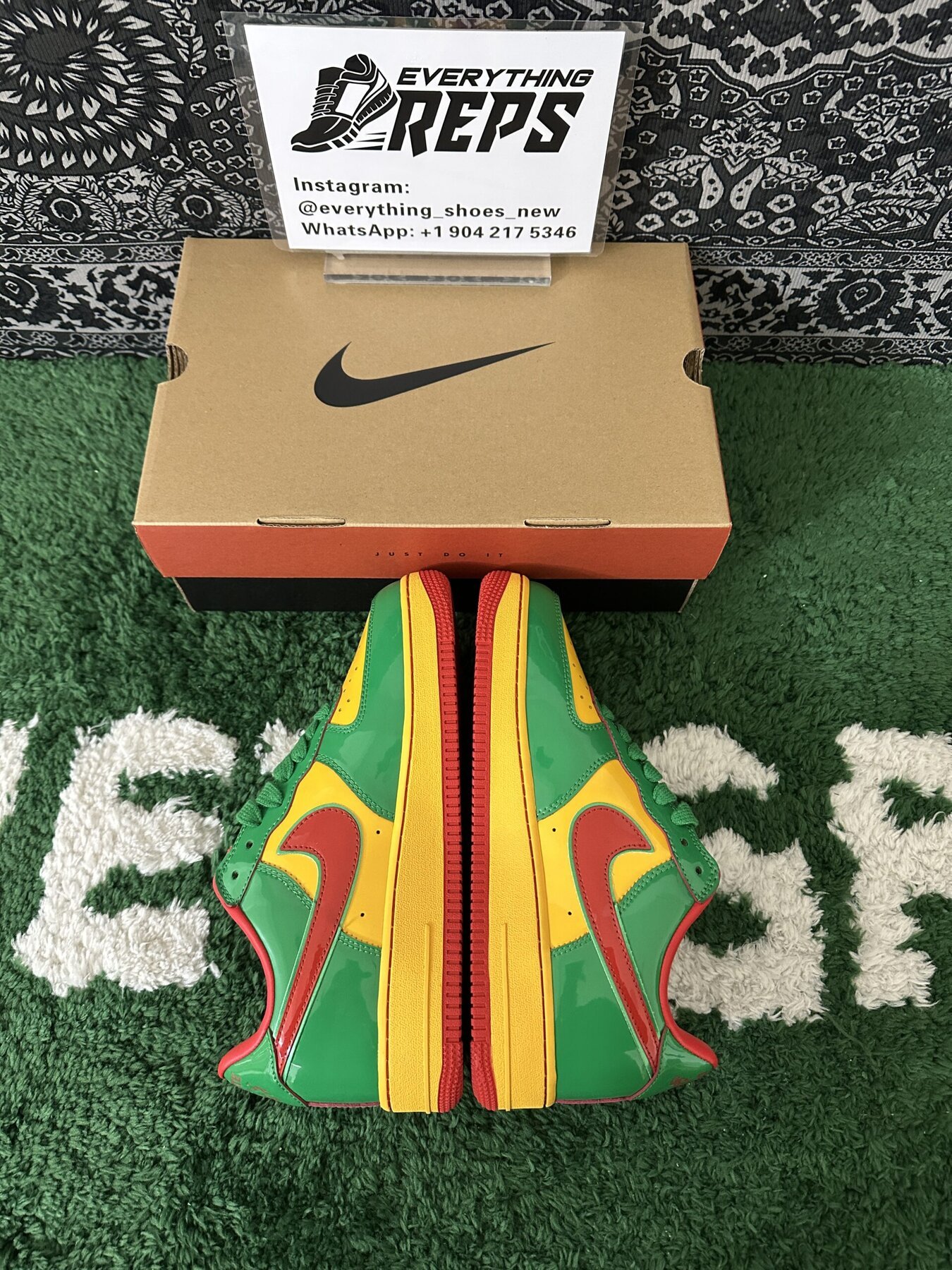Air Force 1 Low Lil Yachty Concrete Boys Lucky Green - Image 9