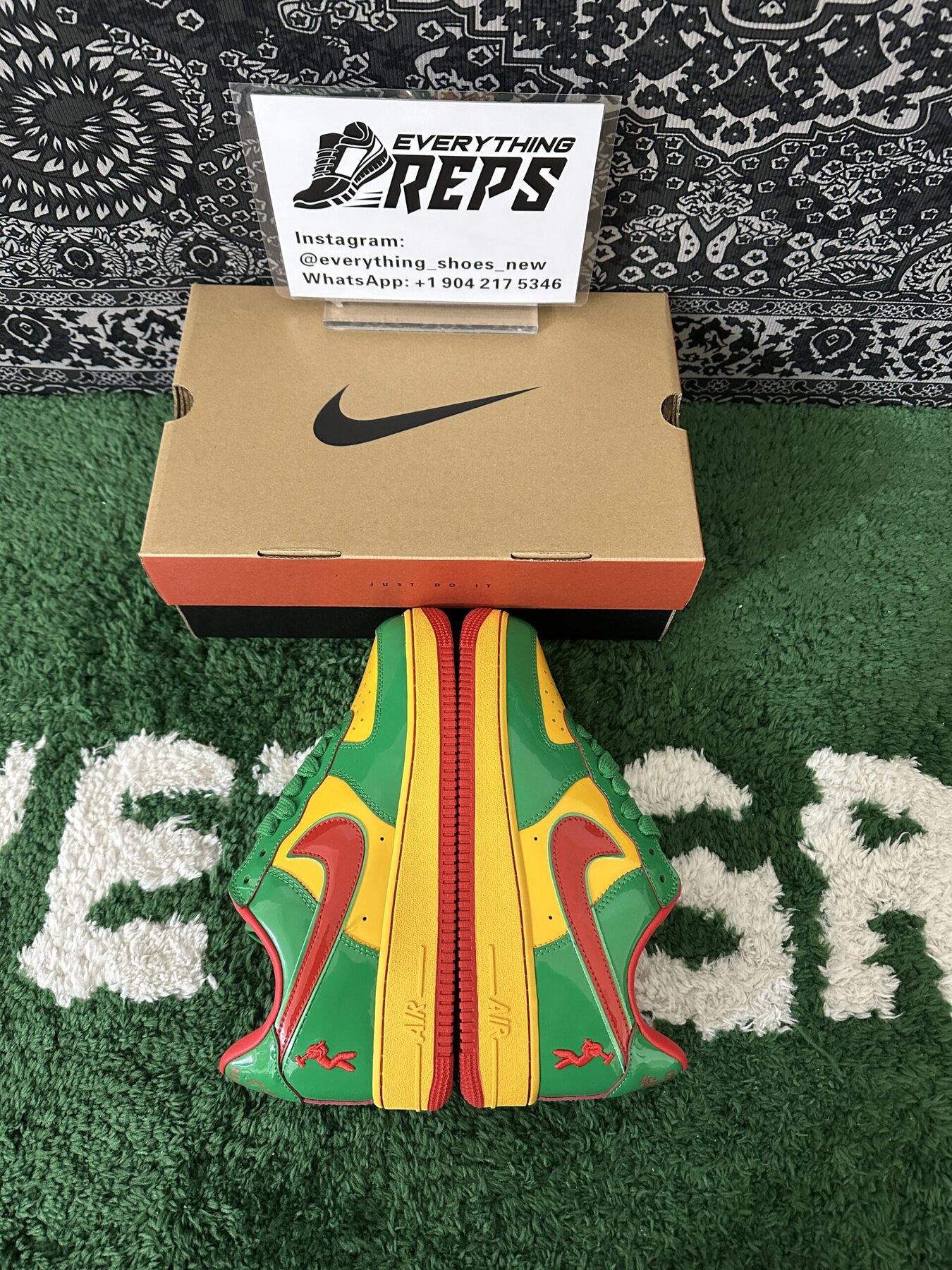 Air Force 1 Low Lil Yachty Concrete Boys Lucky Green - Image 10