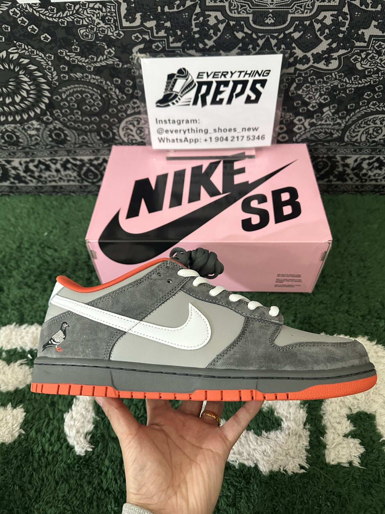 SB Dunk Low Staple NYC Pigeon - Image 7