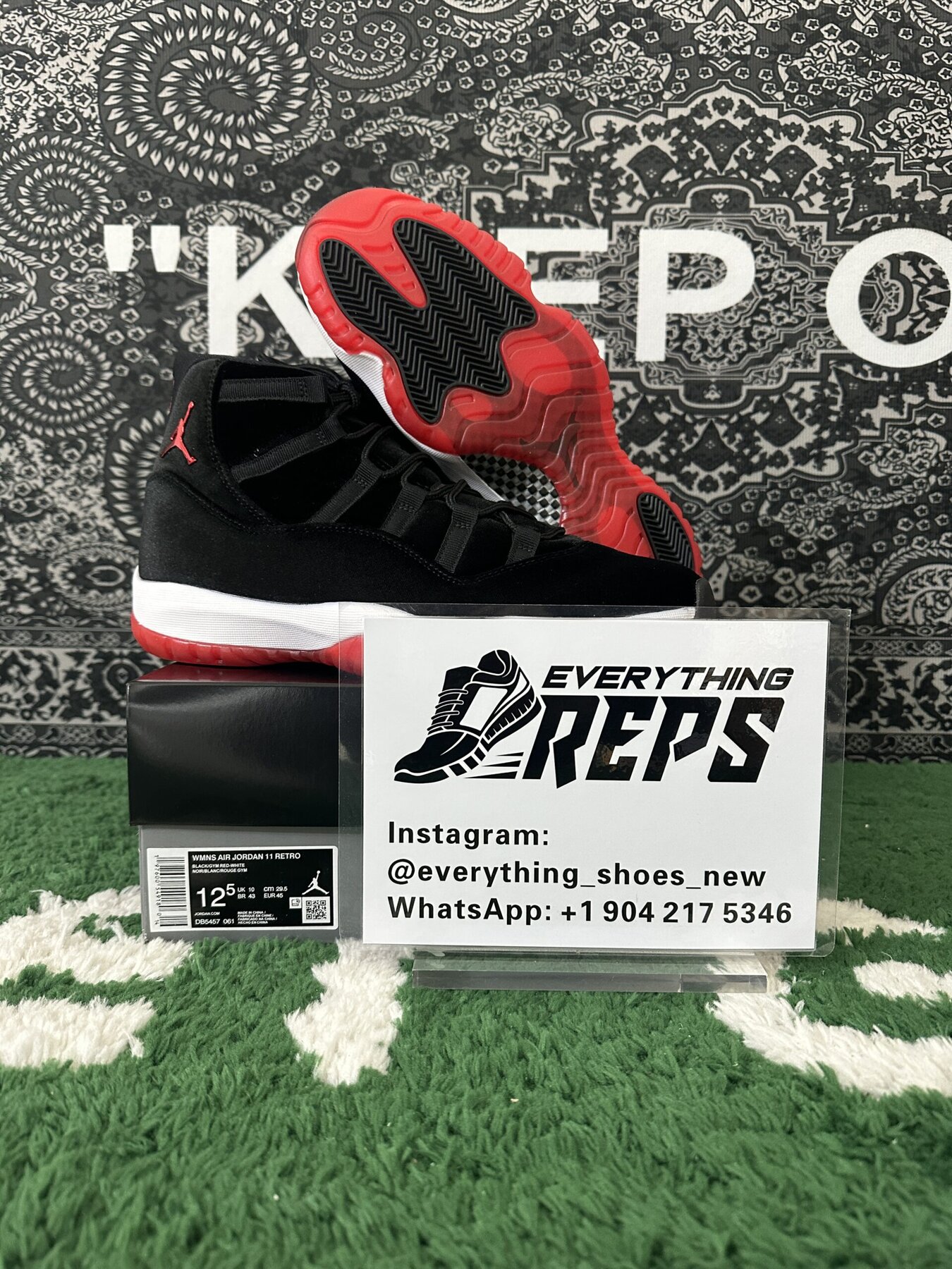 AJ11 Bred Velvet - Image 2