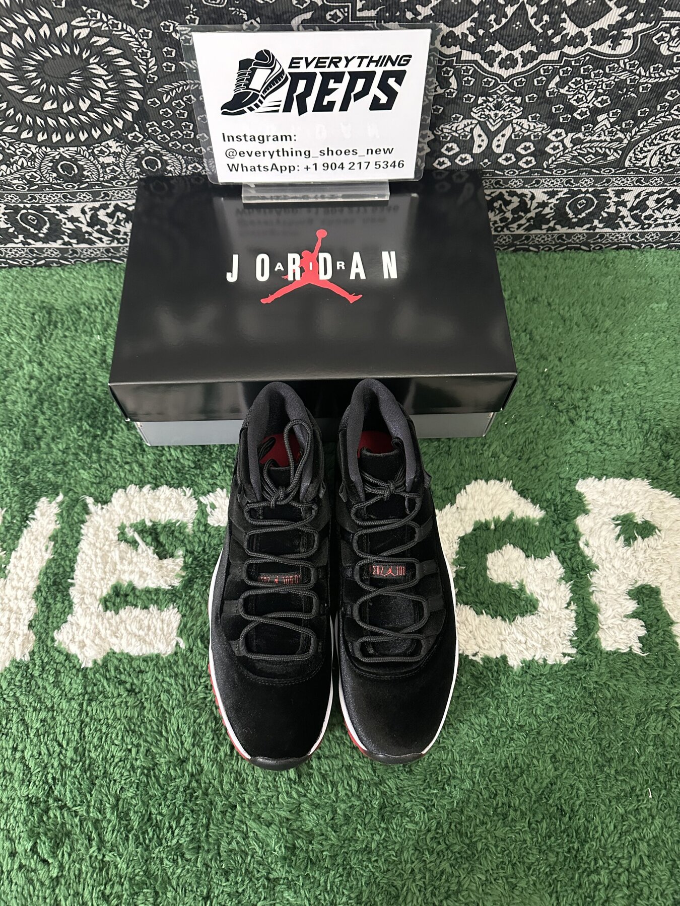 AJ11 Bred Velvet - Image 3
