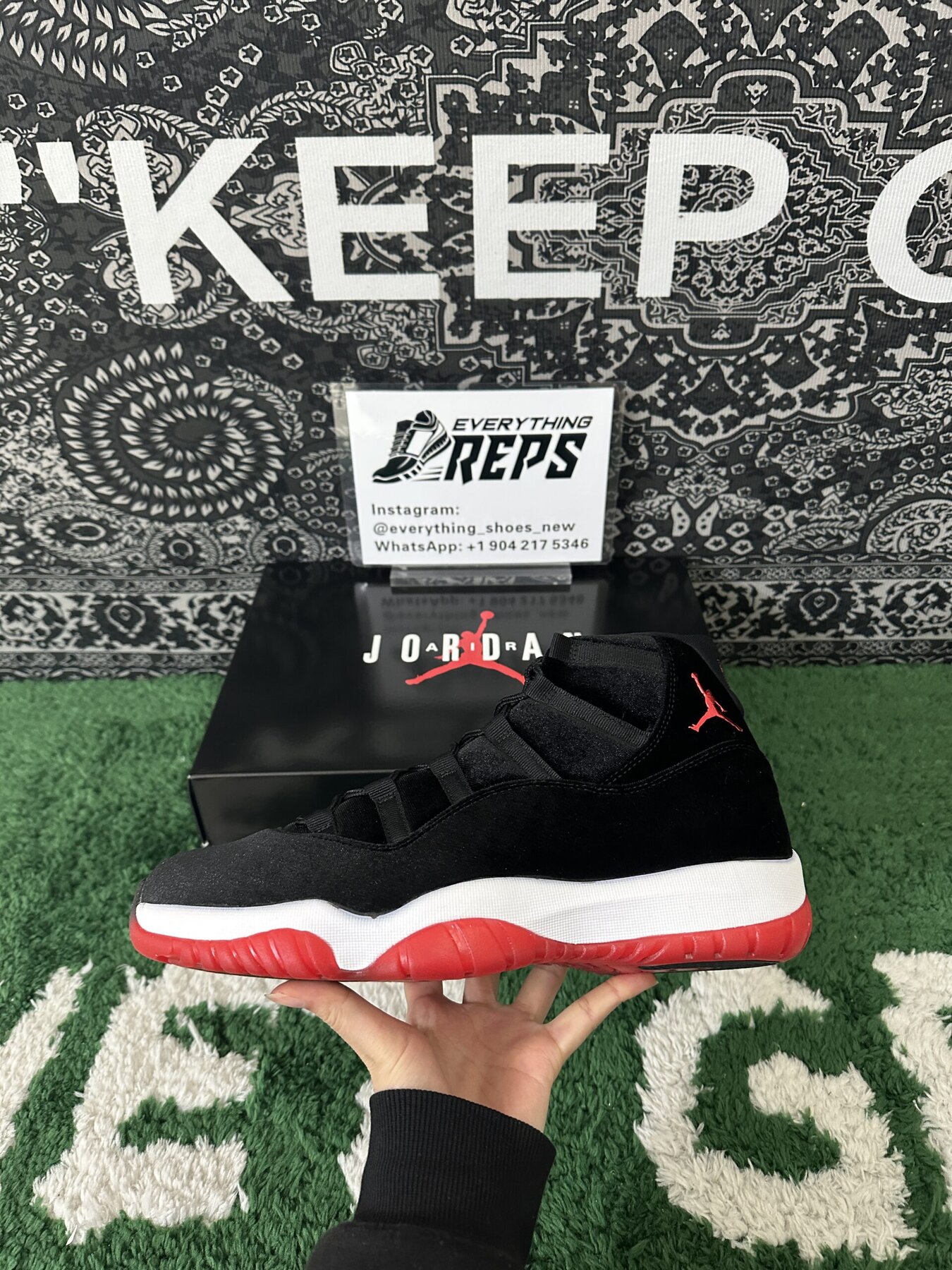 AJ11 Bred Velvet - Image 7