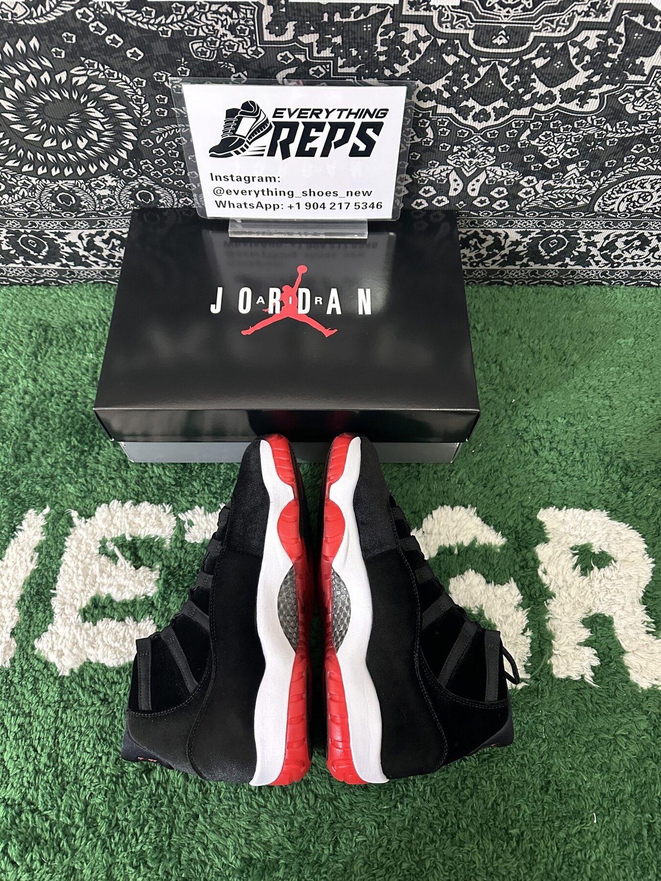 AJ11 Bred Velvet - Image 9