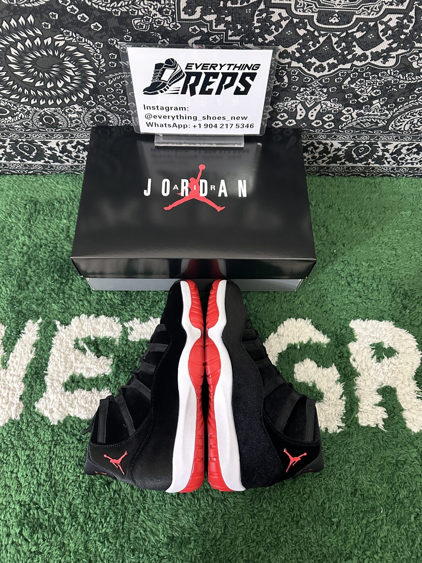AJ11 Bred Velvet - Image 10