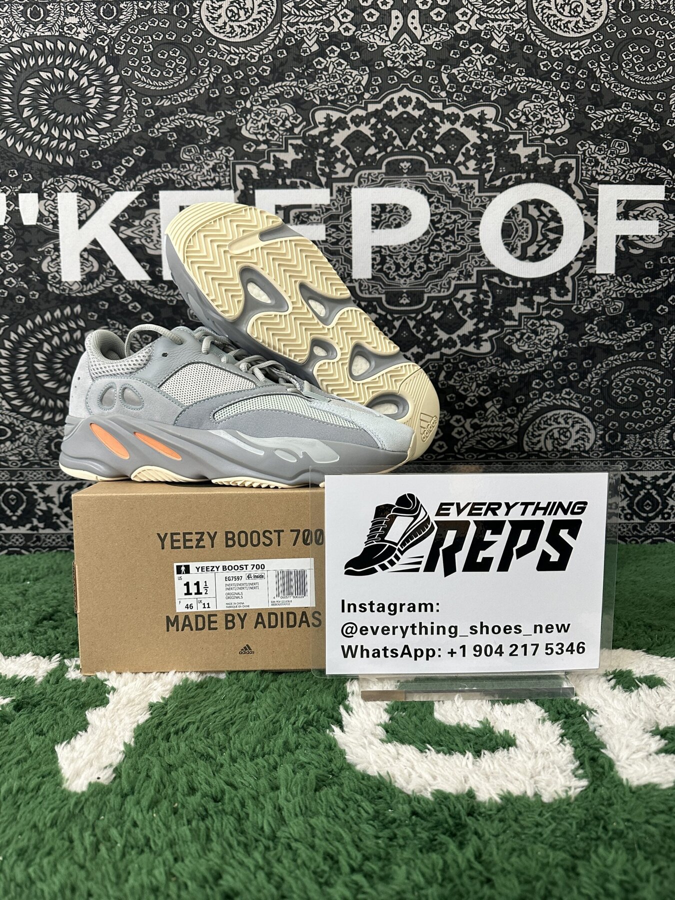 adidas Yeezy Boost 700 Inertia - Image 2