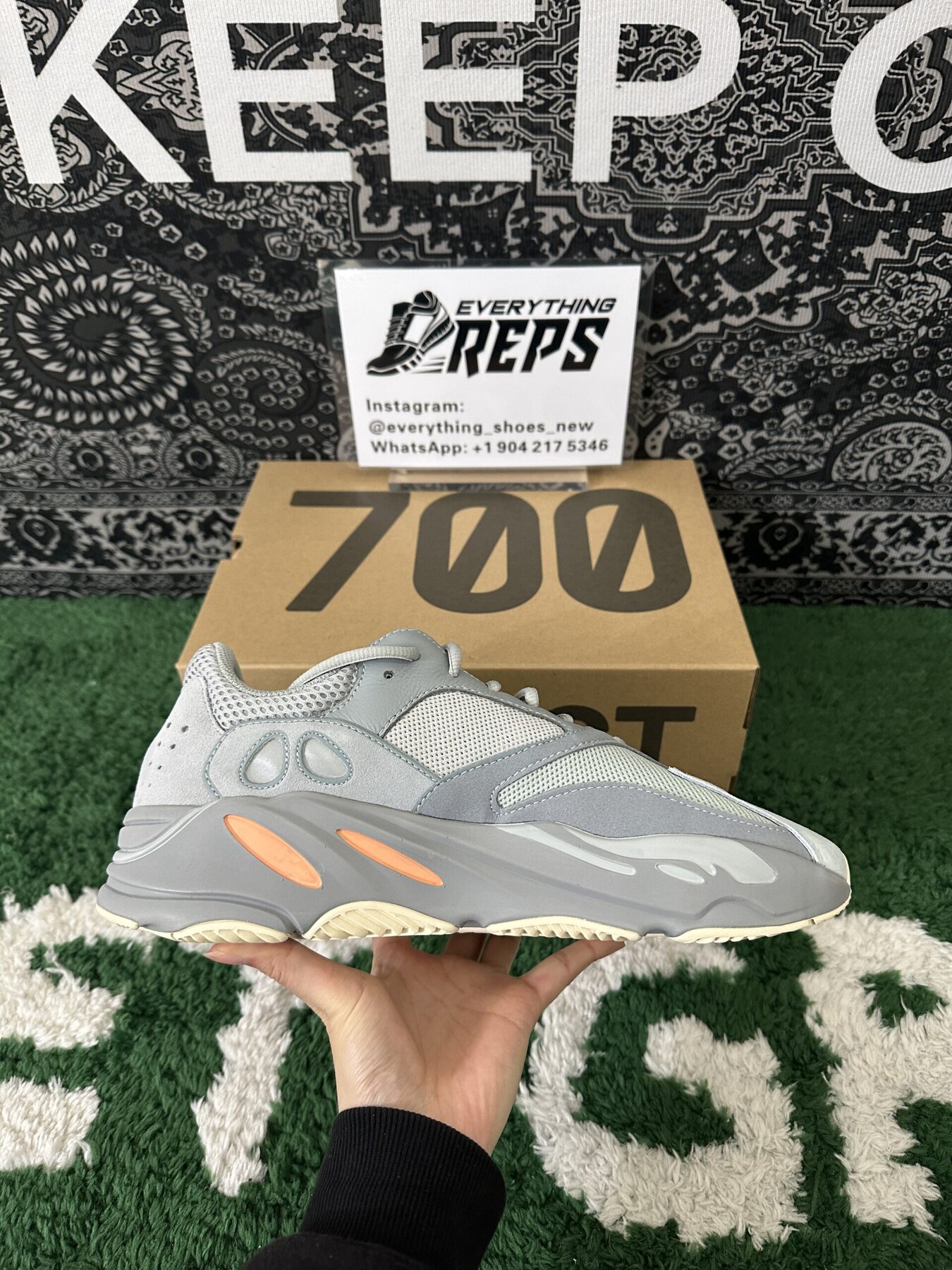 adidas Yeezy Boost 700 Inertia - Image 8