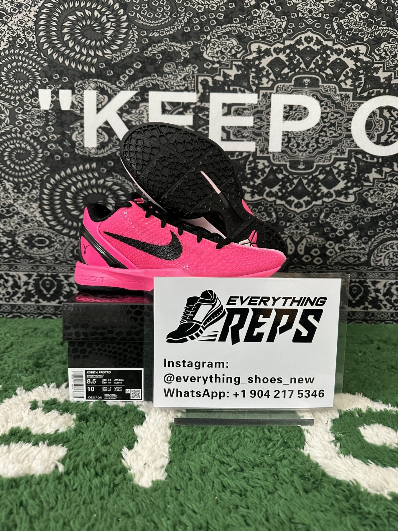 Kobe 6 Protro 'Kay Yow Think Pink' - Image 2
